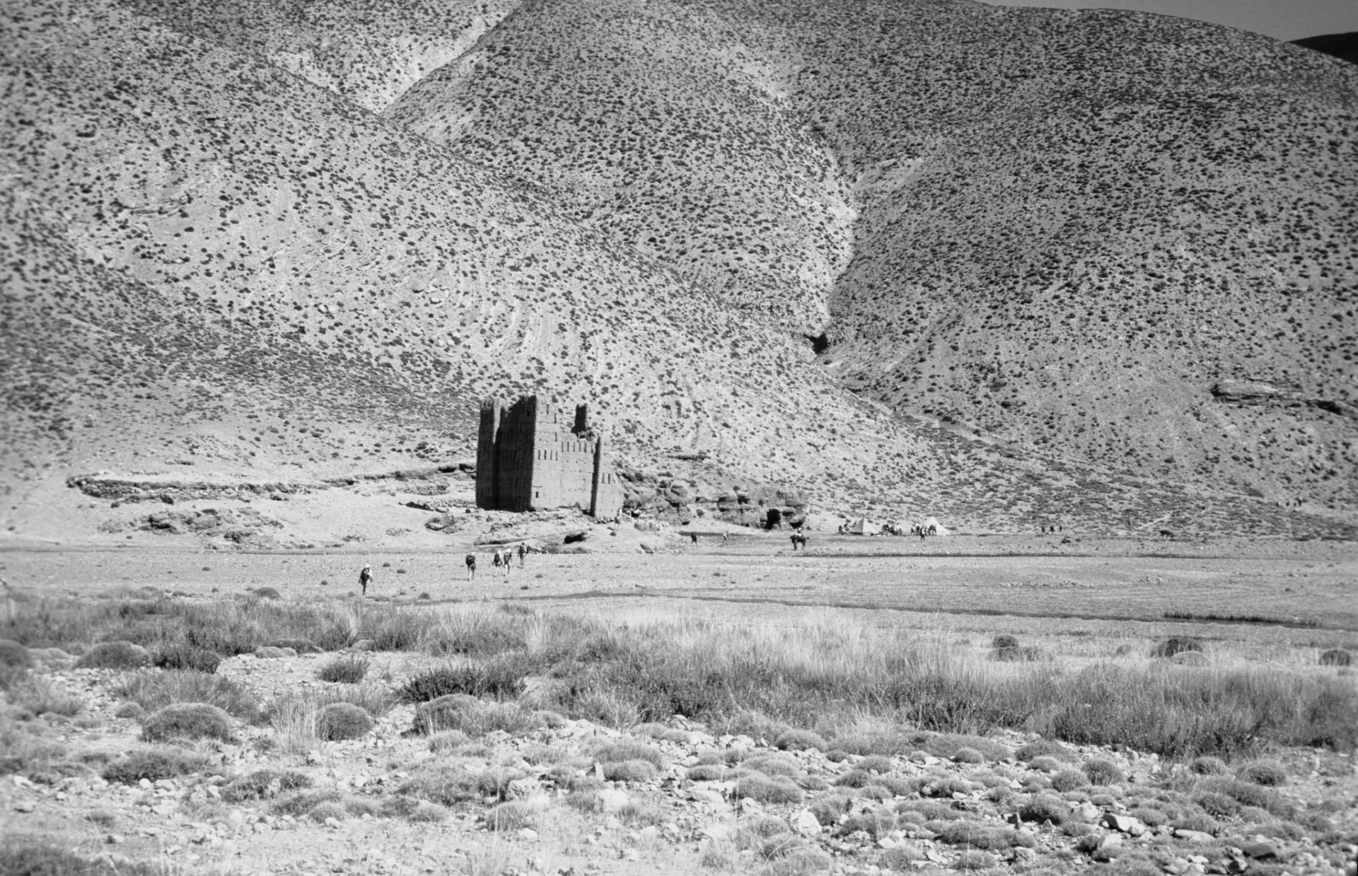 Vervallen graansilo
