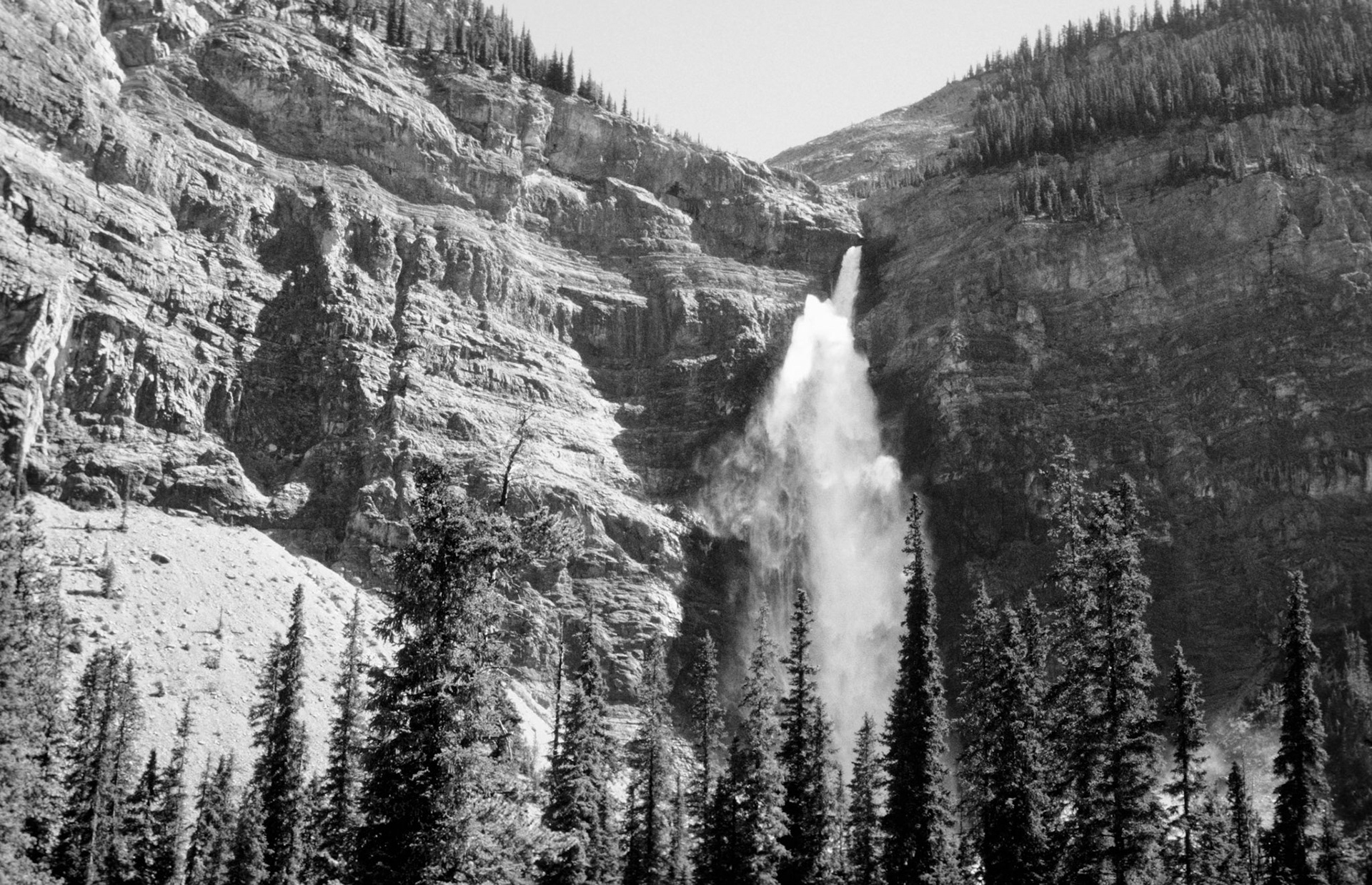 Waterval in Banff