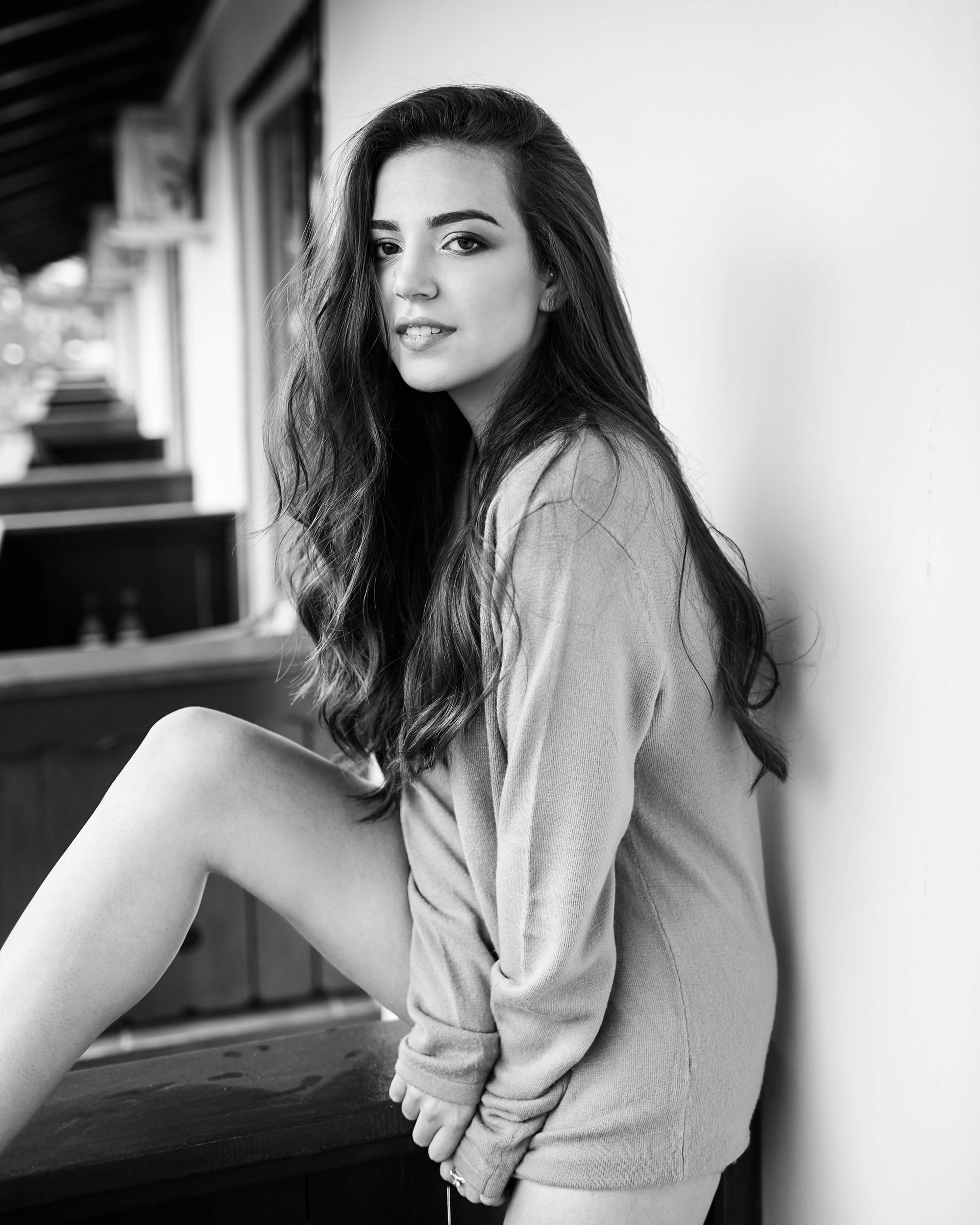 Ensaio fotográfico feminino em estúdio em Videira/SC