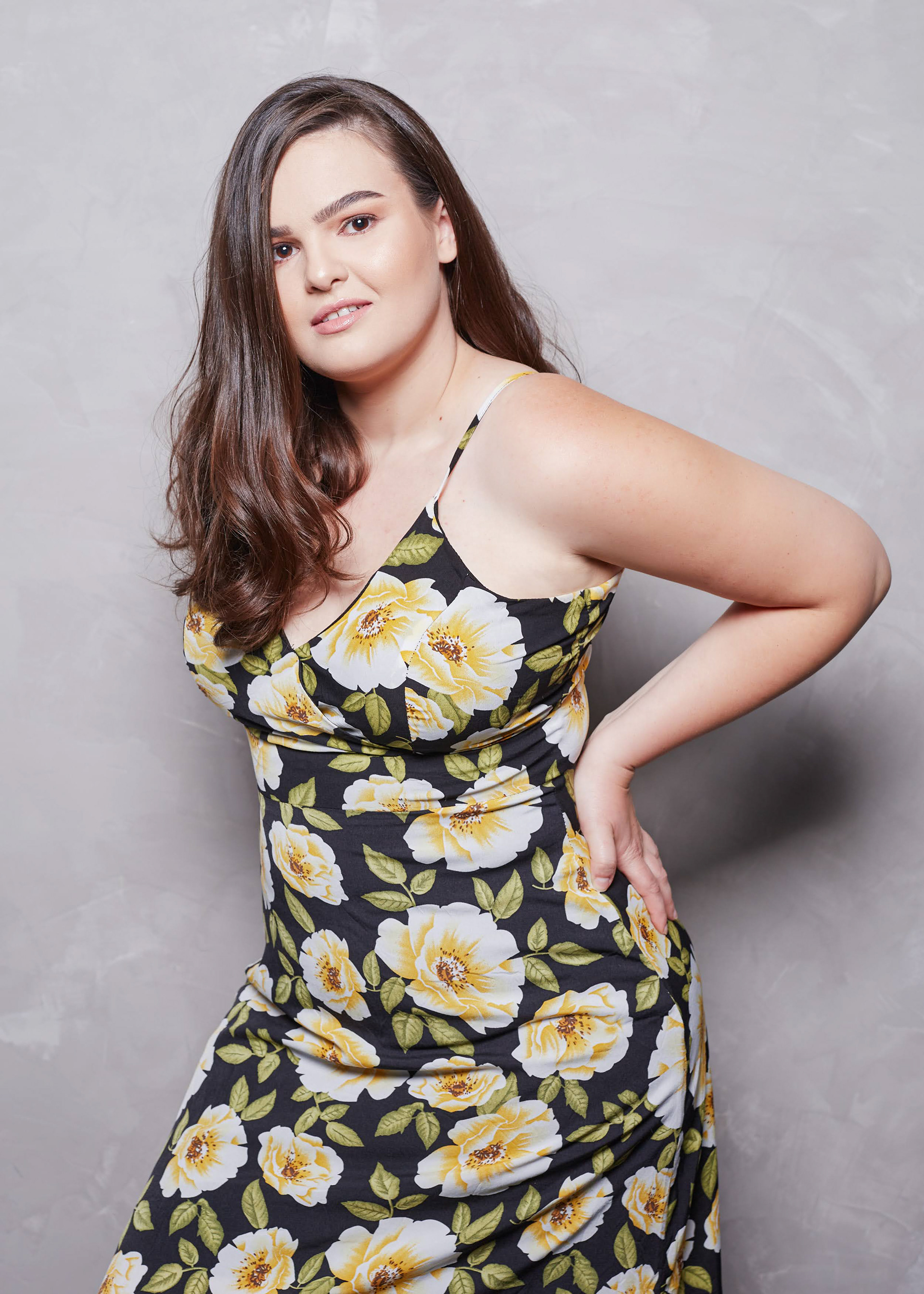 Ensaio fotográfico feminino em estúdio, em Videira/SC