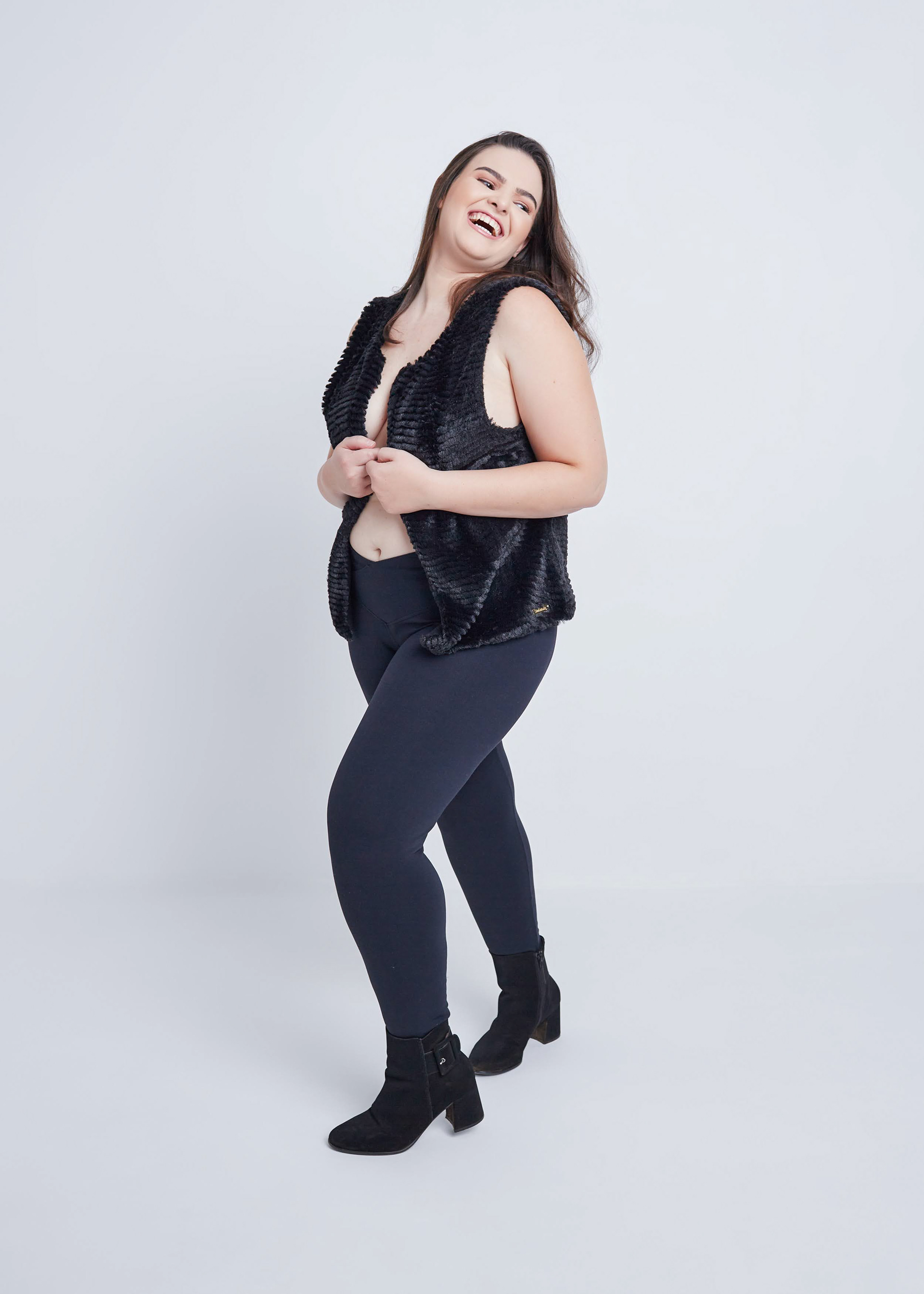 Ensaio fotográfico feminino em estúdio, em Videira/SC