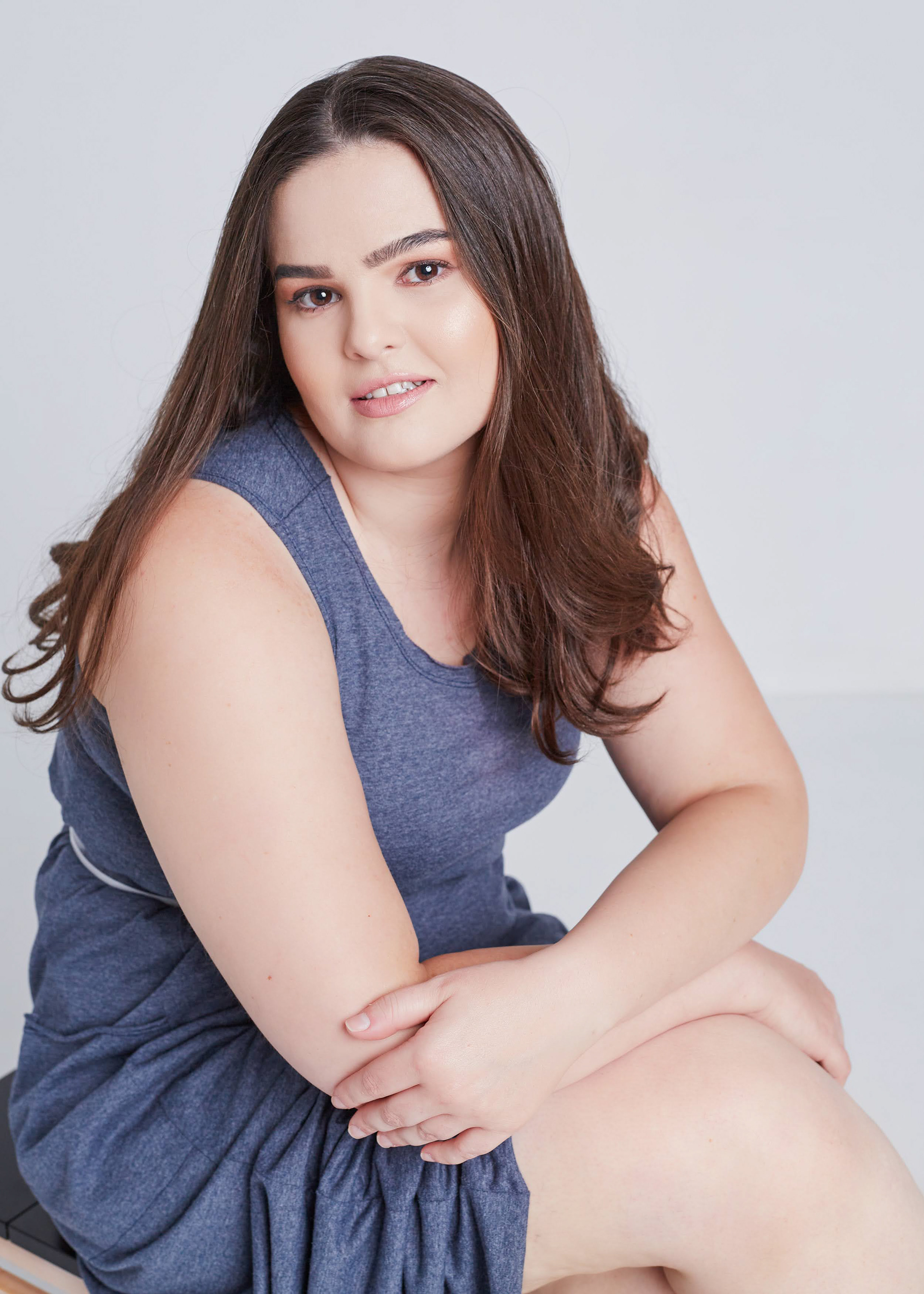 Ensaio fotográfico feminino em estúdio, em Videira/SC