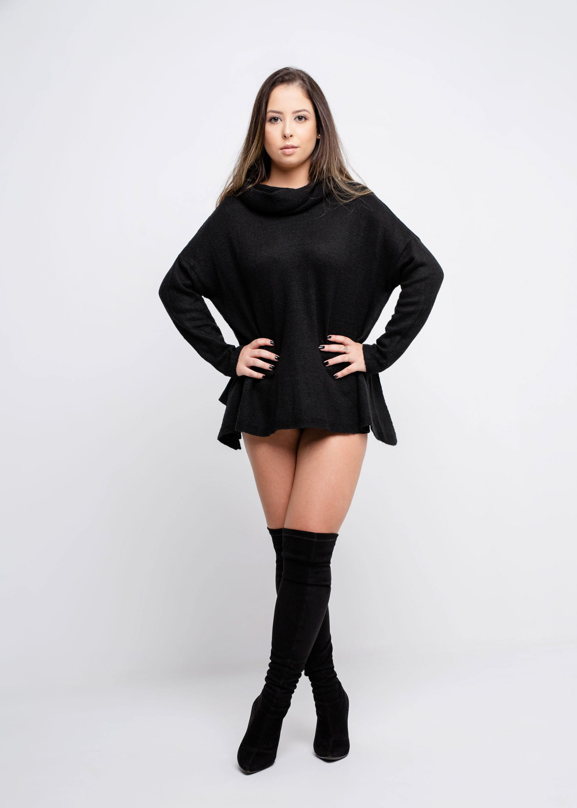 Ensaio fotográfico feminino em estúdio - Videira / Santa Catarina