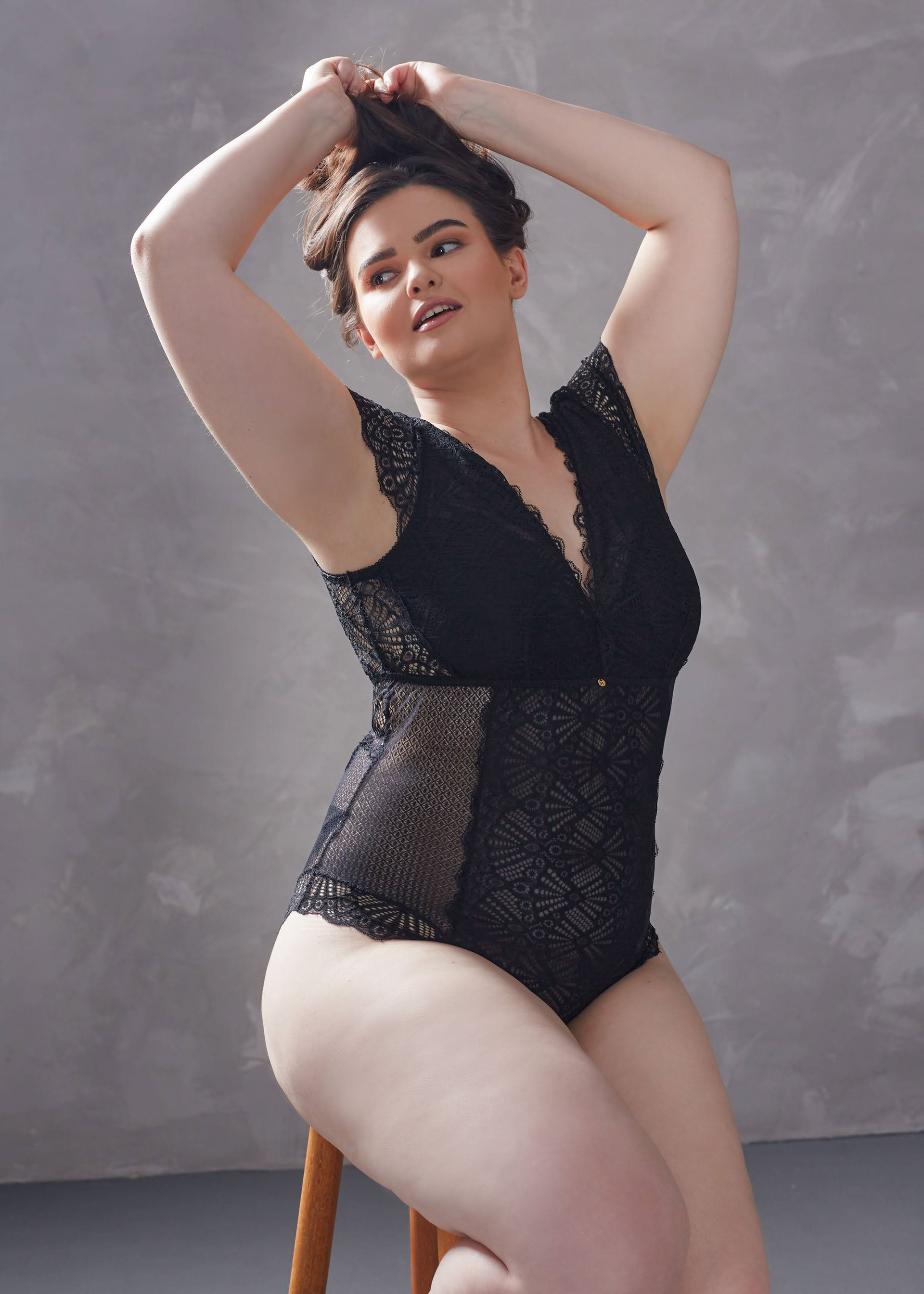 Ensaio fotográfico feminino em estúdio, em Videira/SC