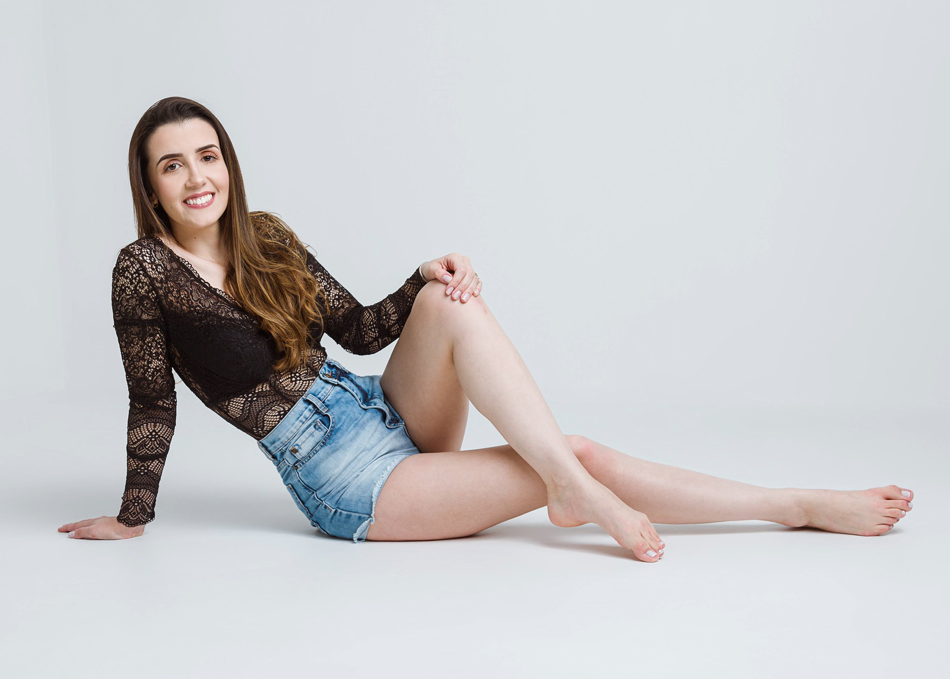 Ensaio feminino em estúdio em Videira/SC