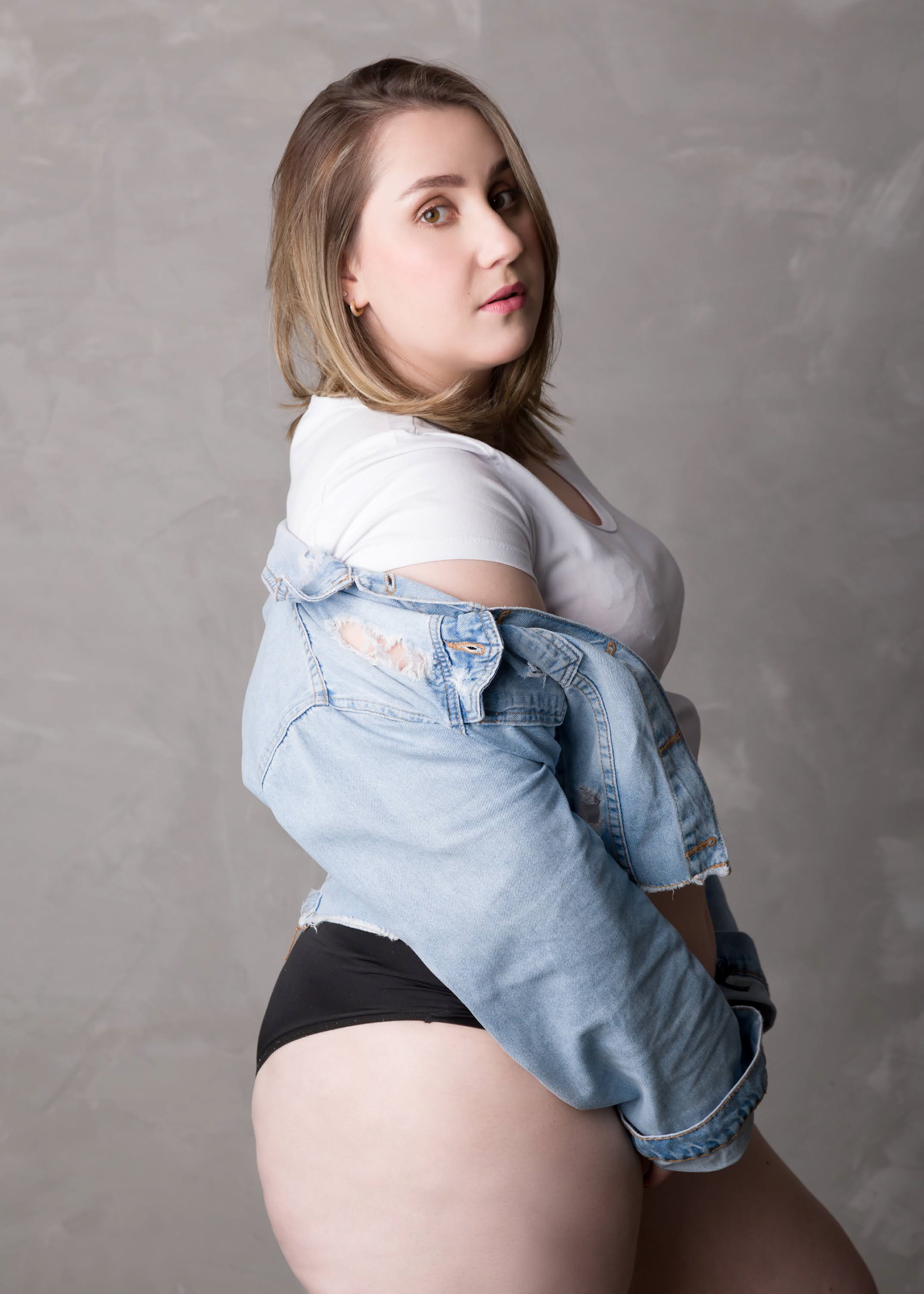 Ensaio feminino em estúdio em Videira/SC