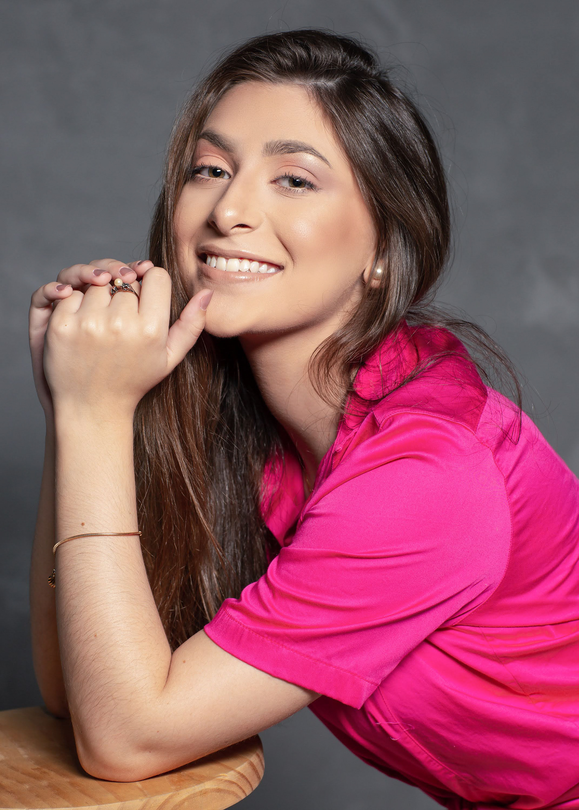 Ensaio fotográfico feminino em estúdio, em Videira/SC