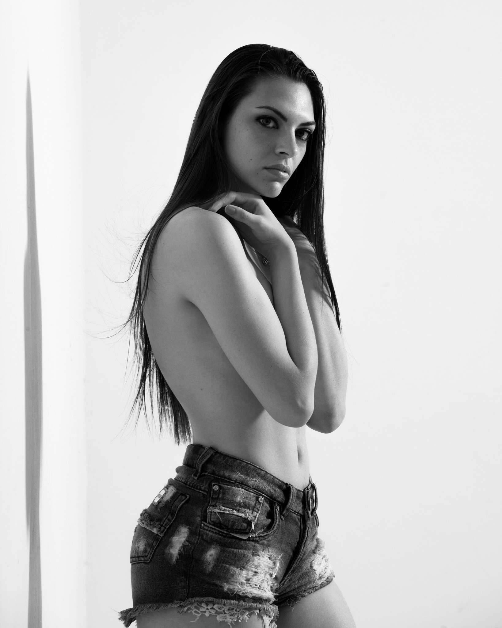 Ensaio fotográfico feminino em estúdio em Videira/SC