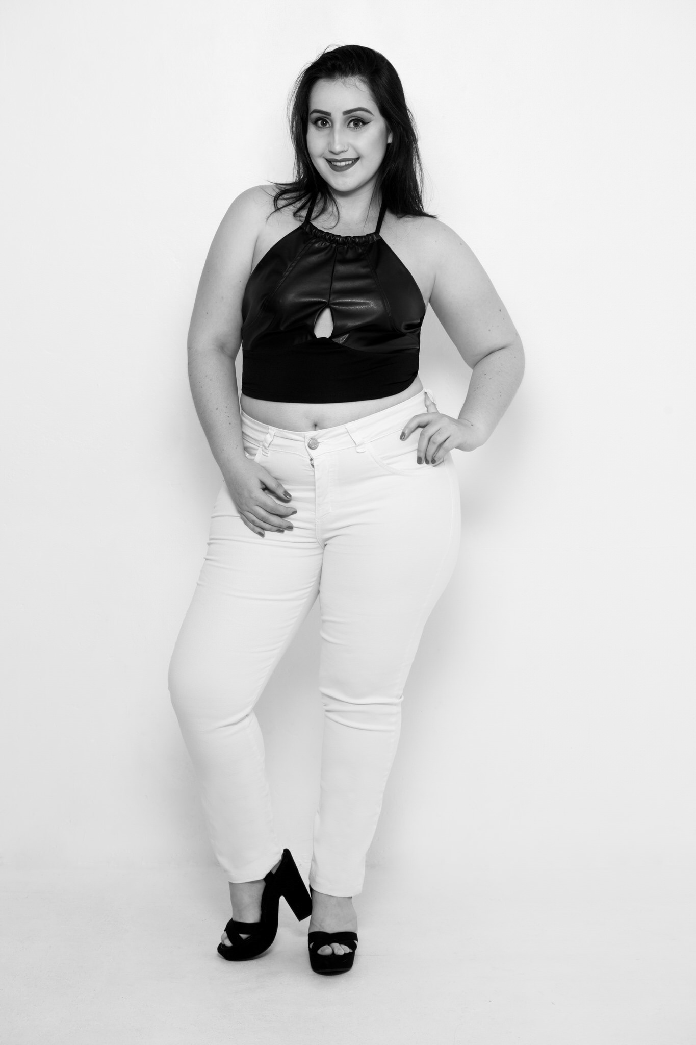 Ensaio fotográfico feminino em estúdio em Videira/SC