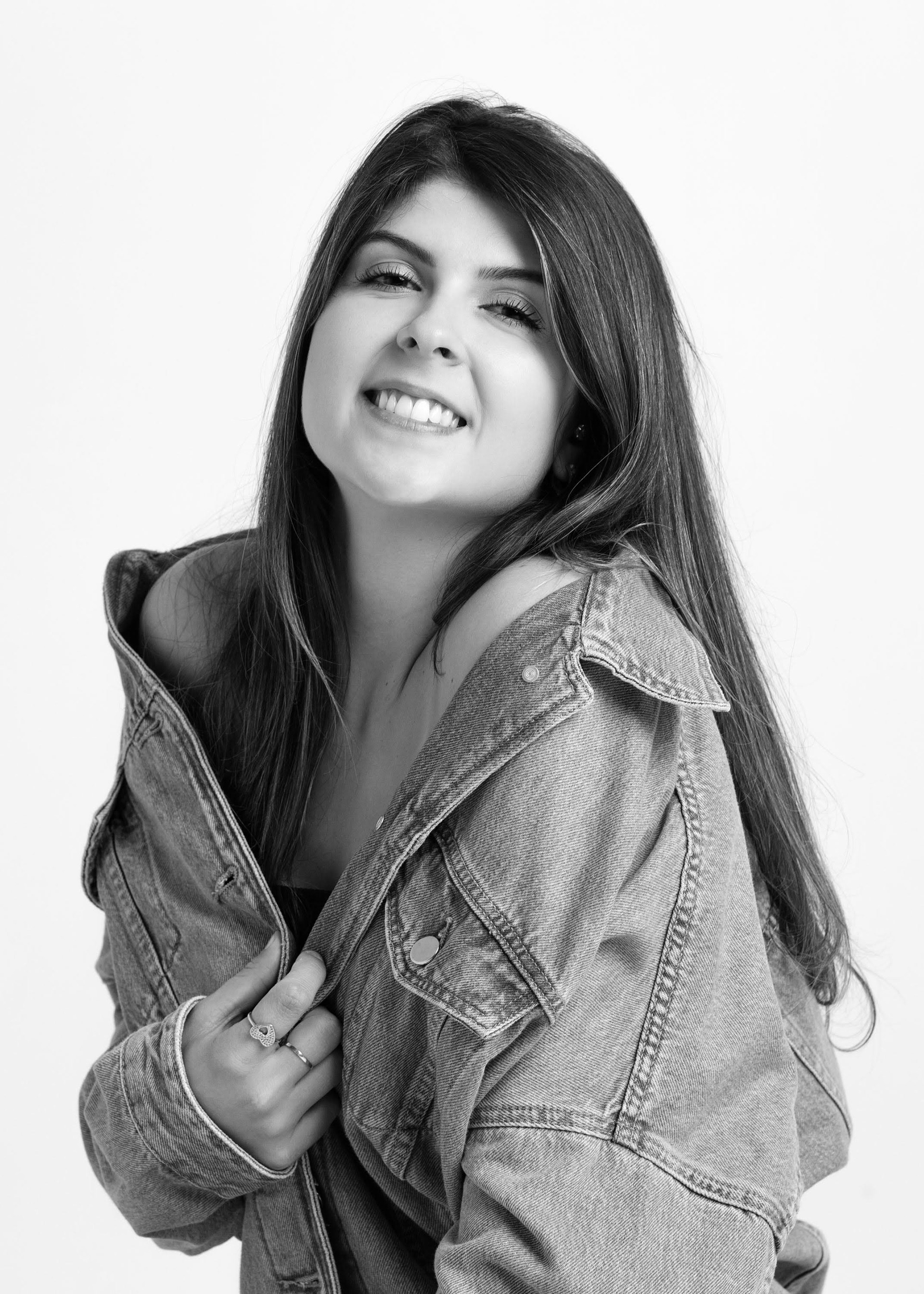 Ensaio fotográfico feminino em estúdio, em Videira/SC