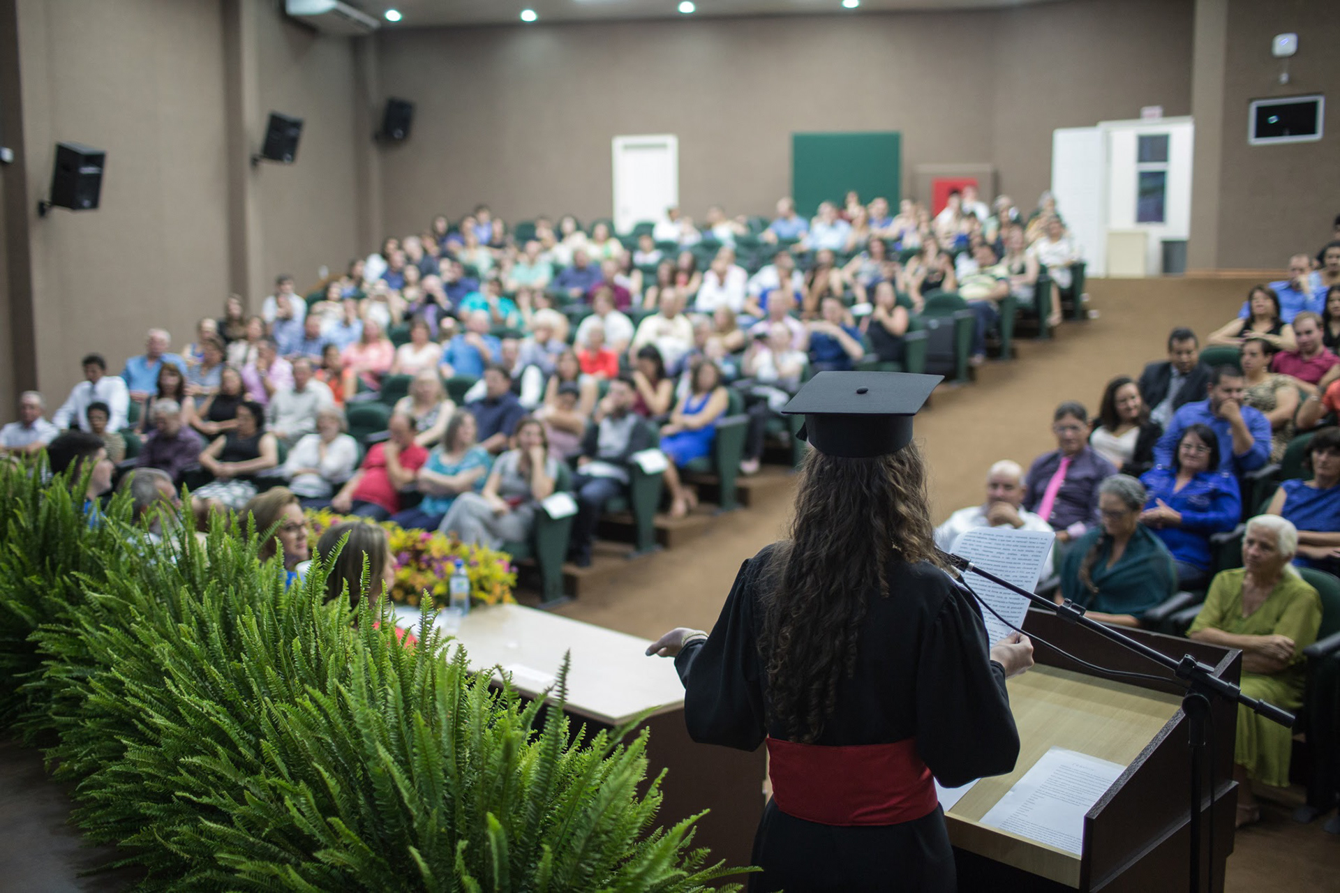 Formatura em Videira, Santa Catarina