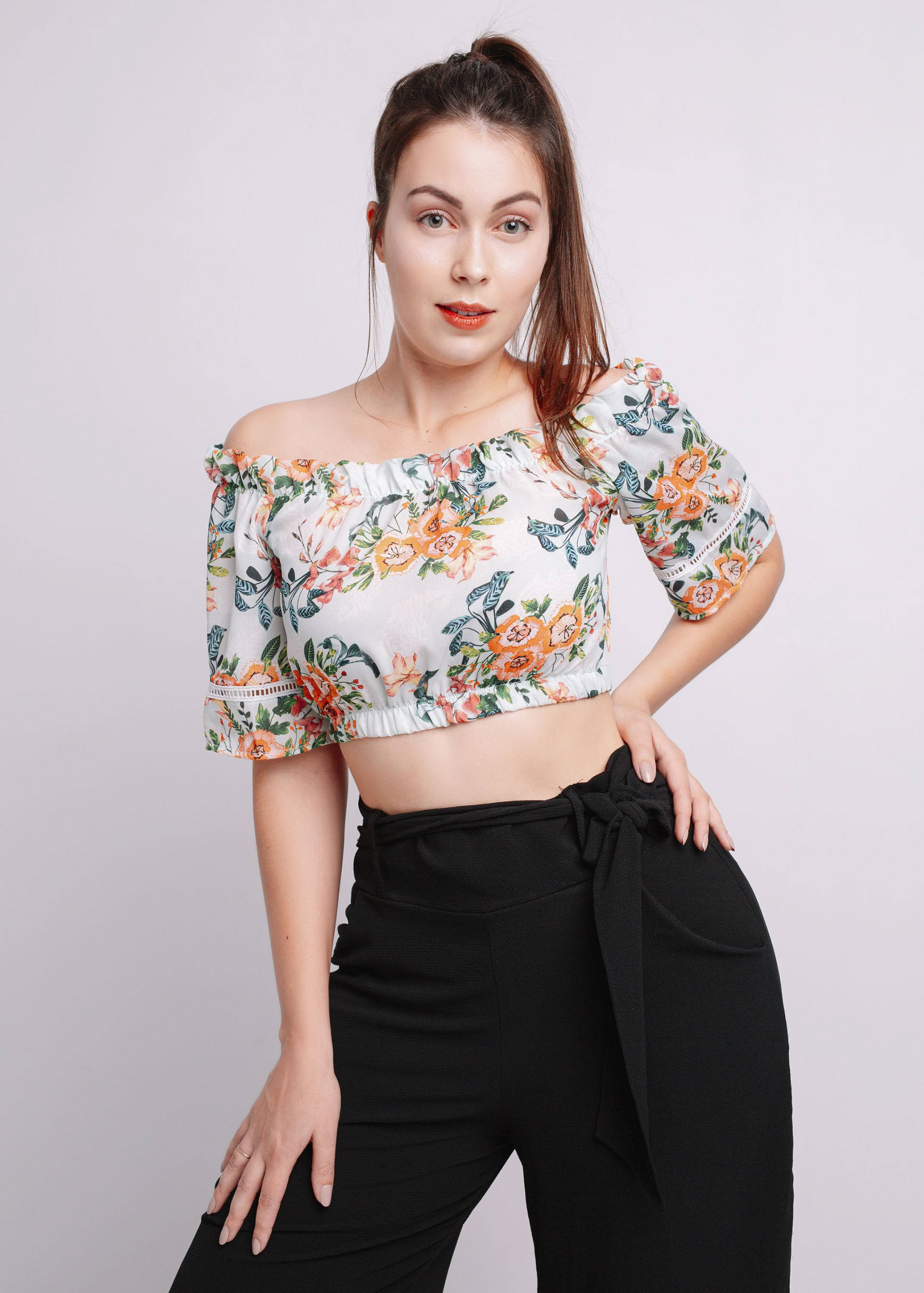 Ensaio feminino em estúdio em Videira/SC