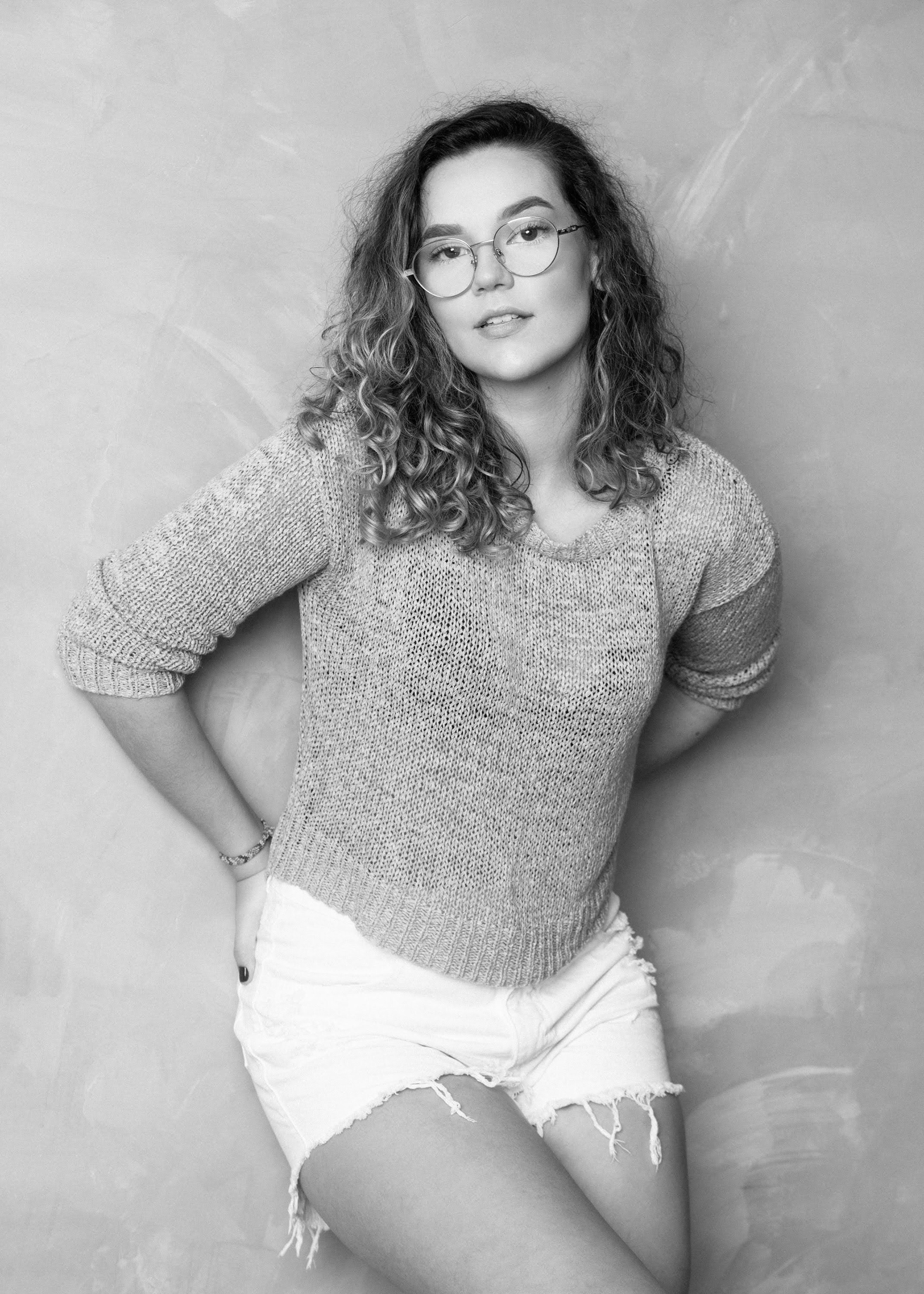 Ensaio feminino em estúdio em Videira/SC