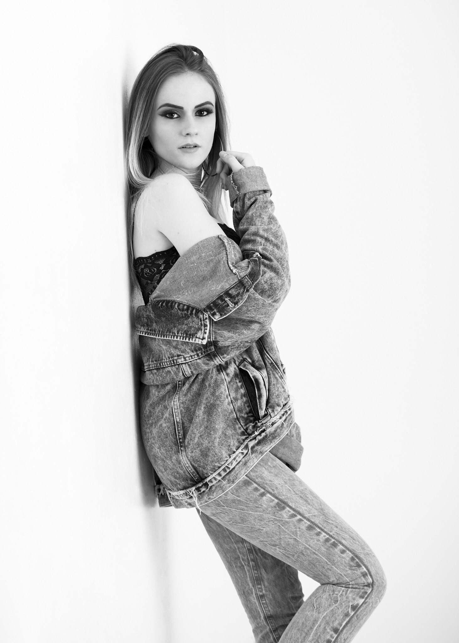 Ensaio fotográfico feminino em estúdio em Videira/SC
