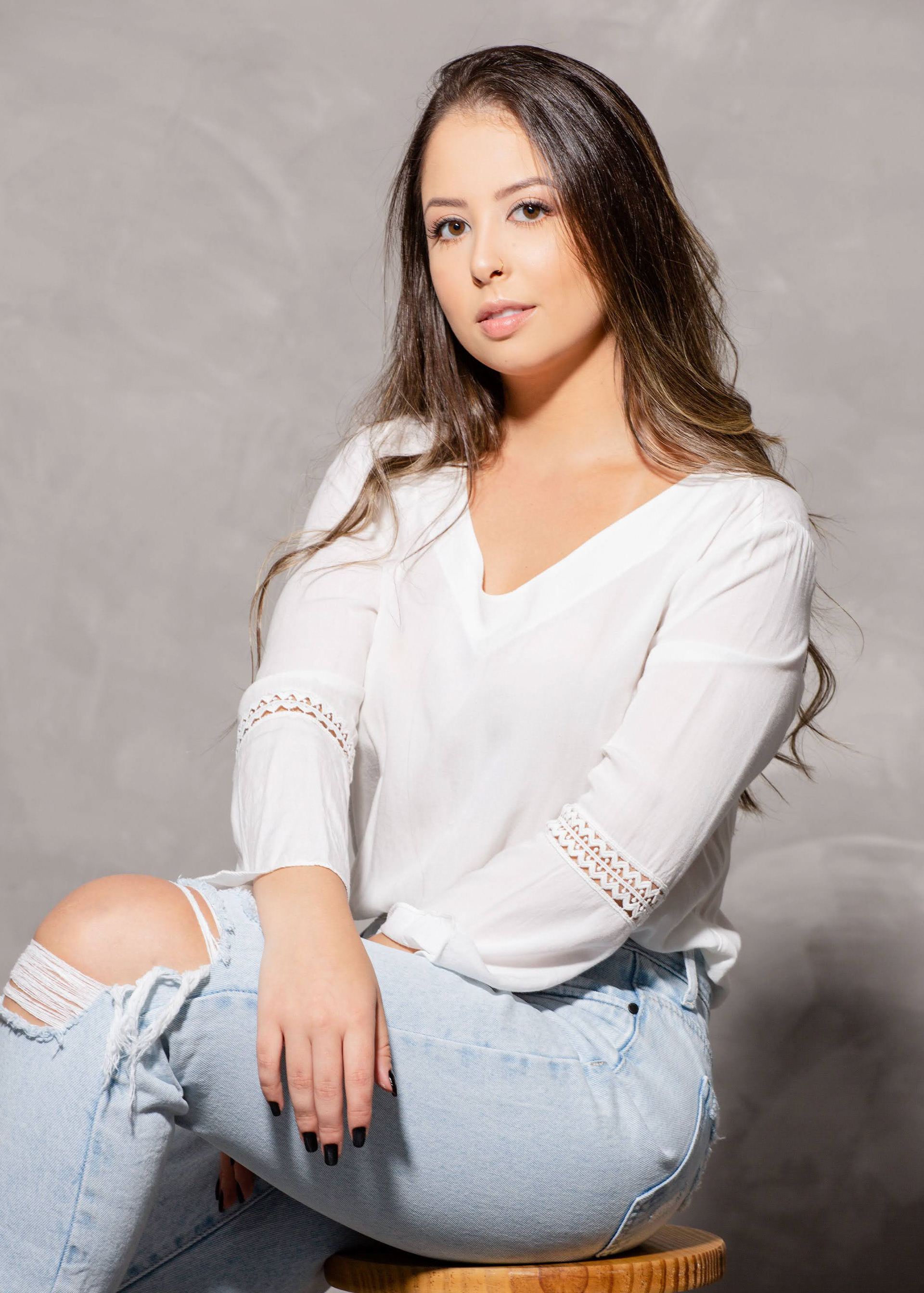 Ensaio fotográfico feminino em estúdio - Videira / Santa Catarina