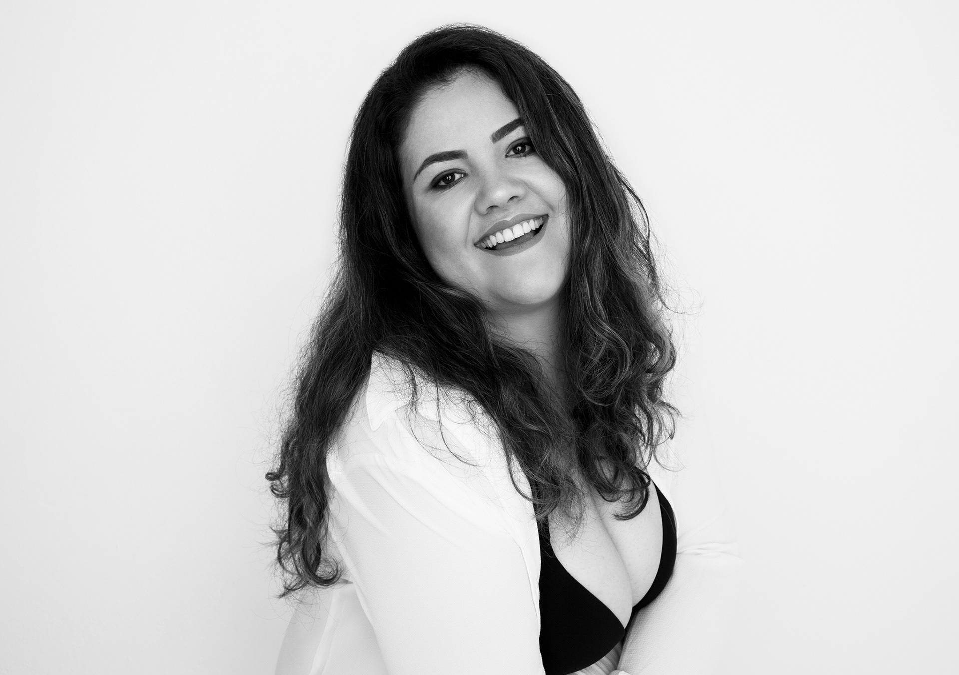 Ensaio fotográfico feminino em estúdio em Videira/SC