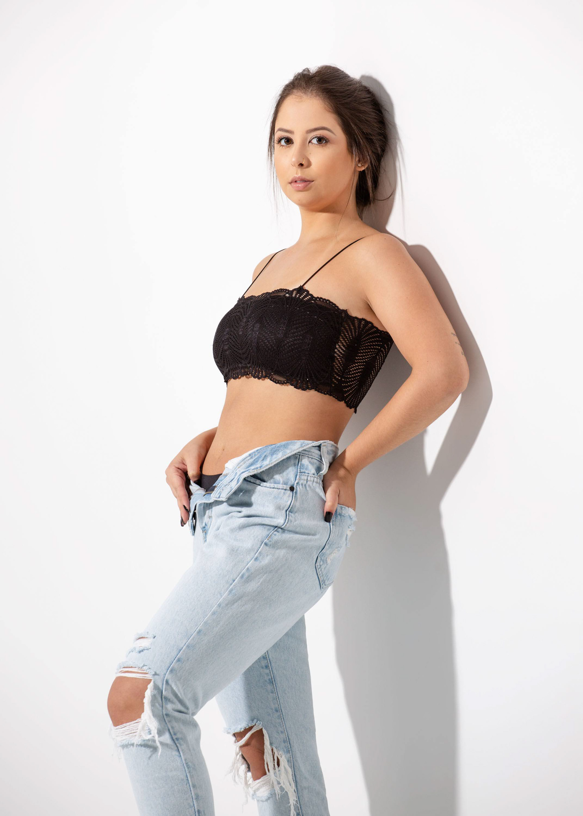Ensaio fotográfico feminino em estúdio - Videira / Santa Catarina