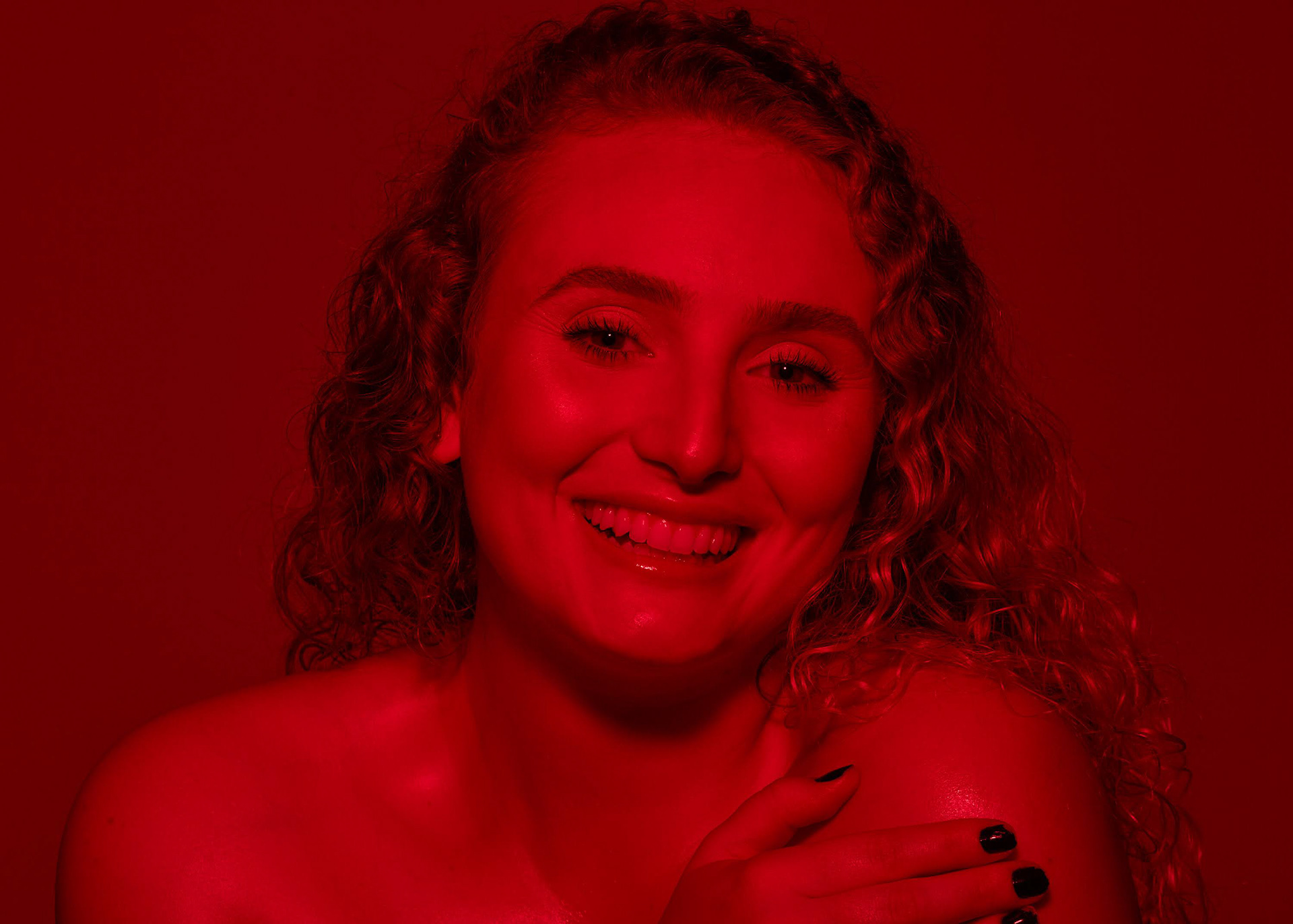 Ensaio feminino em estúdio, em Videira/SC
