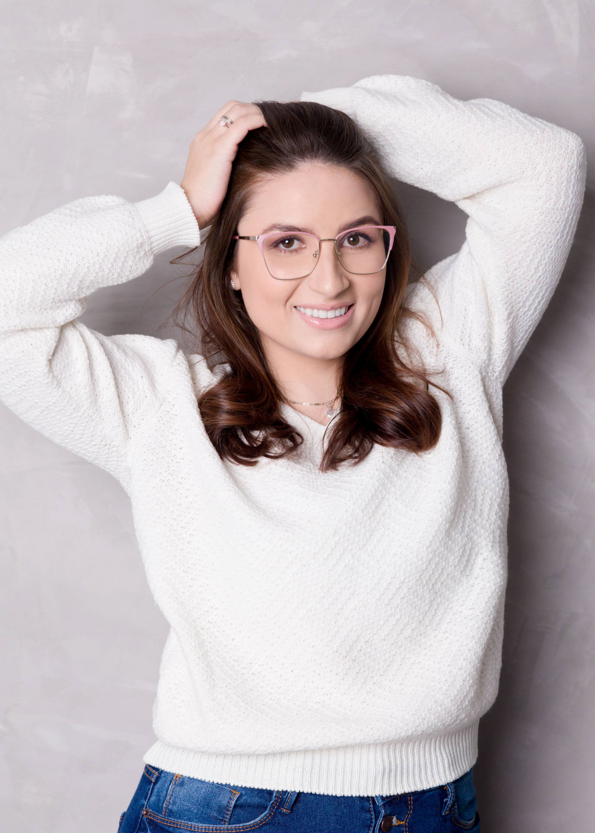 Ensaio feminino em estúdio, em Videira/SC