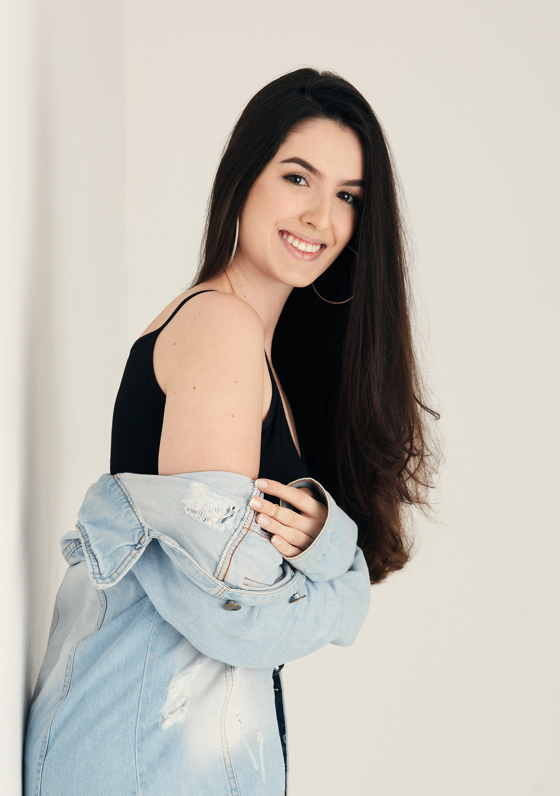 Ensaio feminino em estúdio em Videira/SC