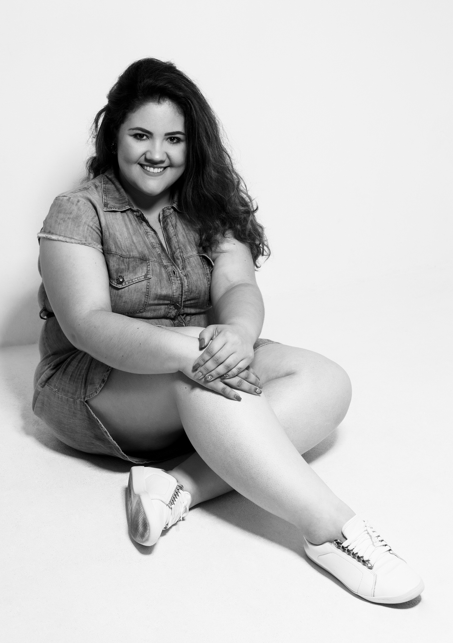 Ensaio fotográfico feminino em estúdio em Videira/SC