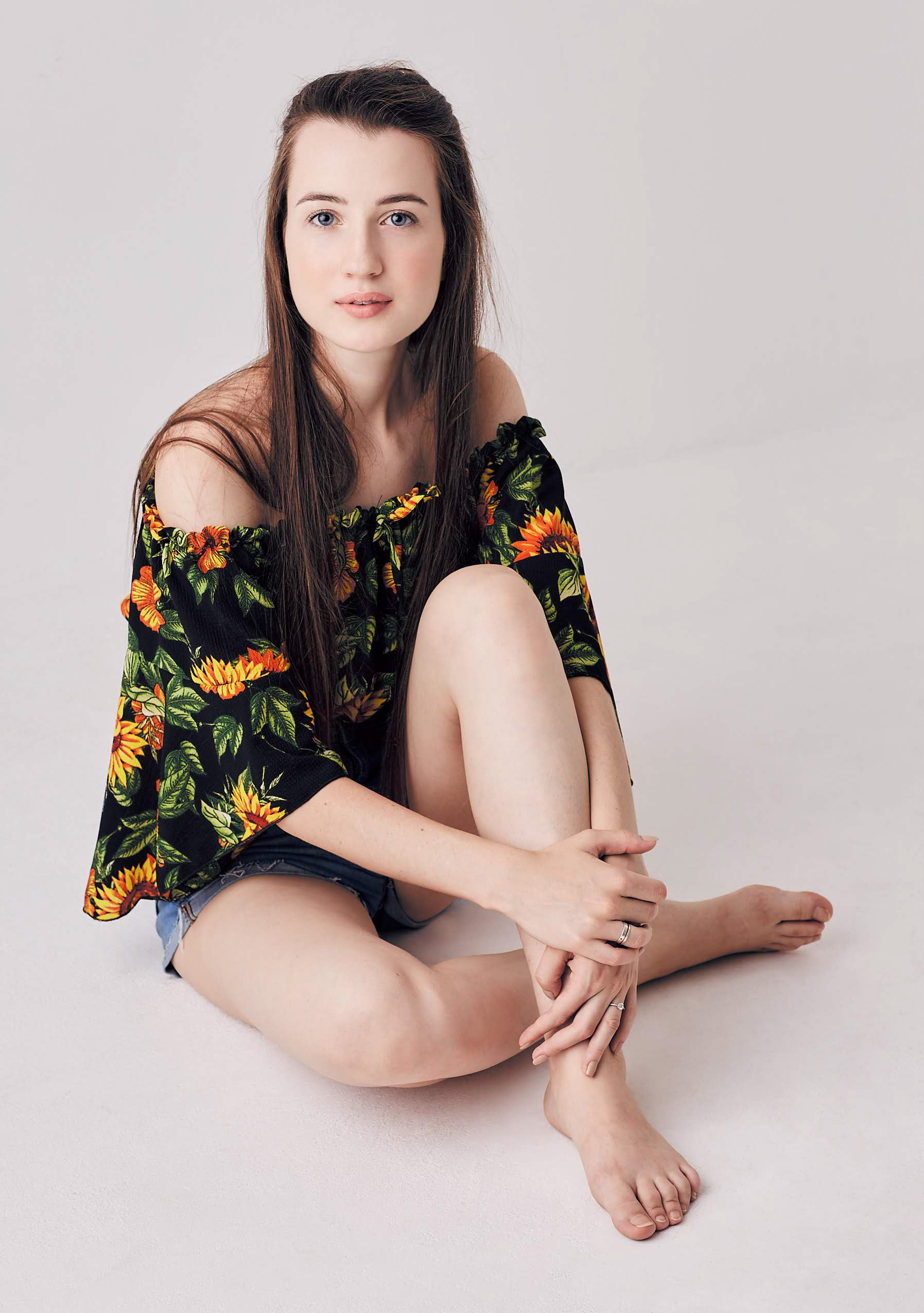 Ensaio feminino em estúdio em Videira/SC