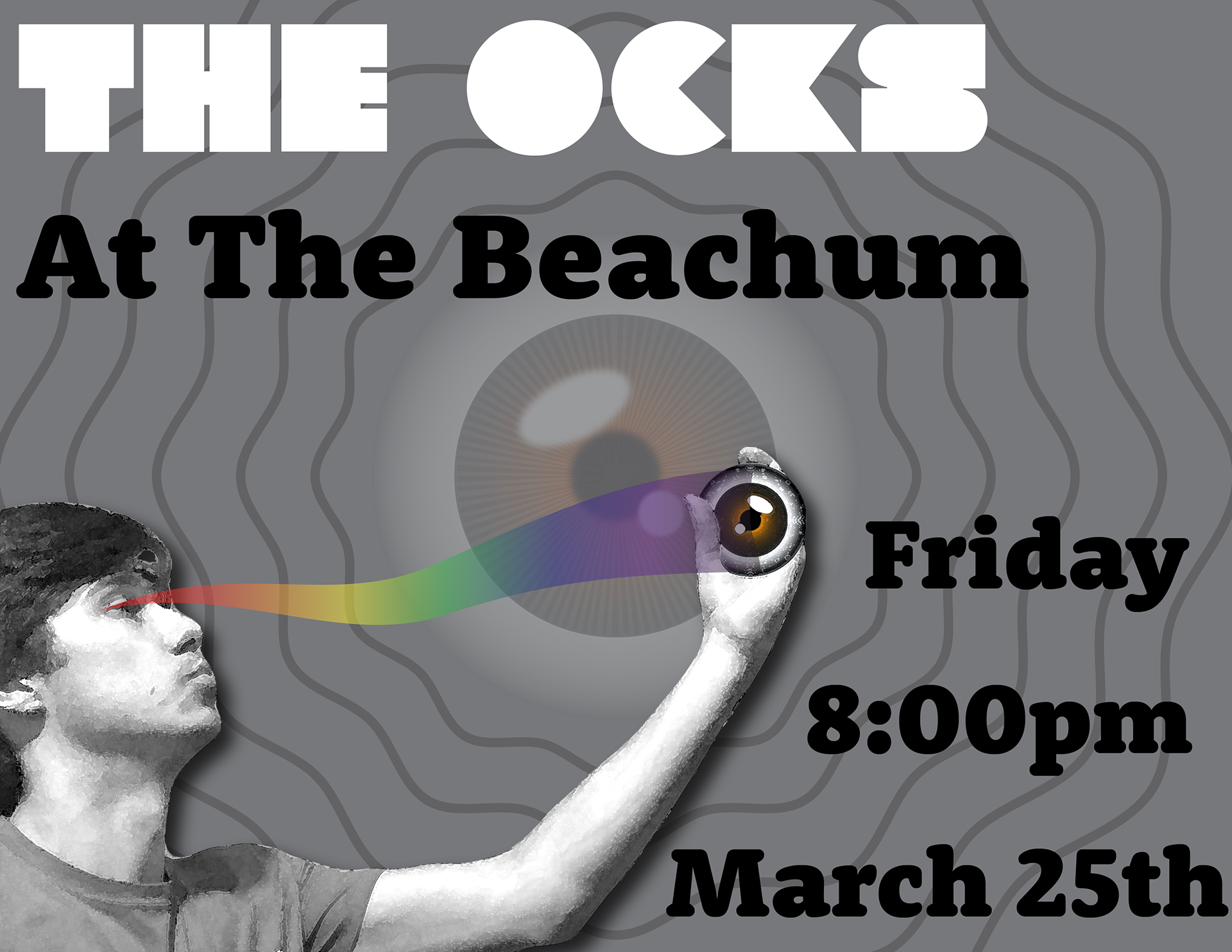 Fake concert poster