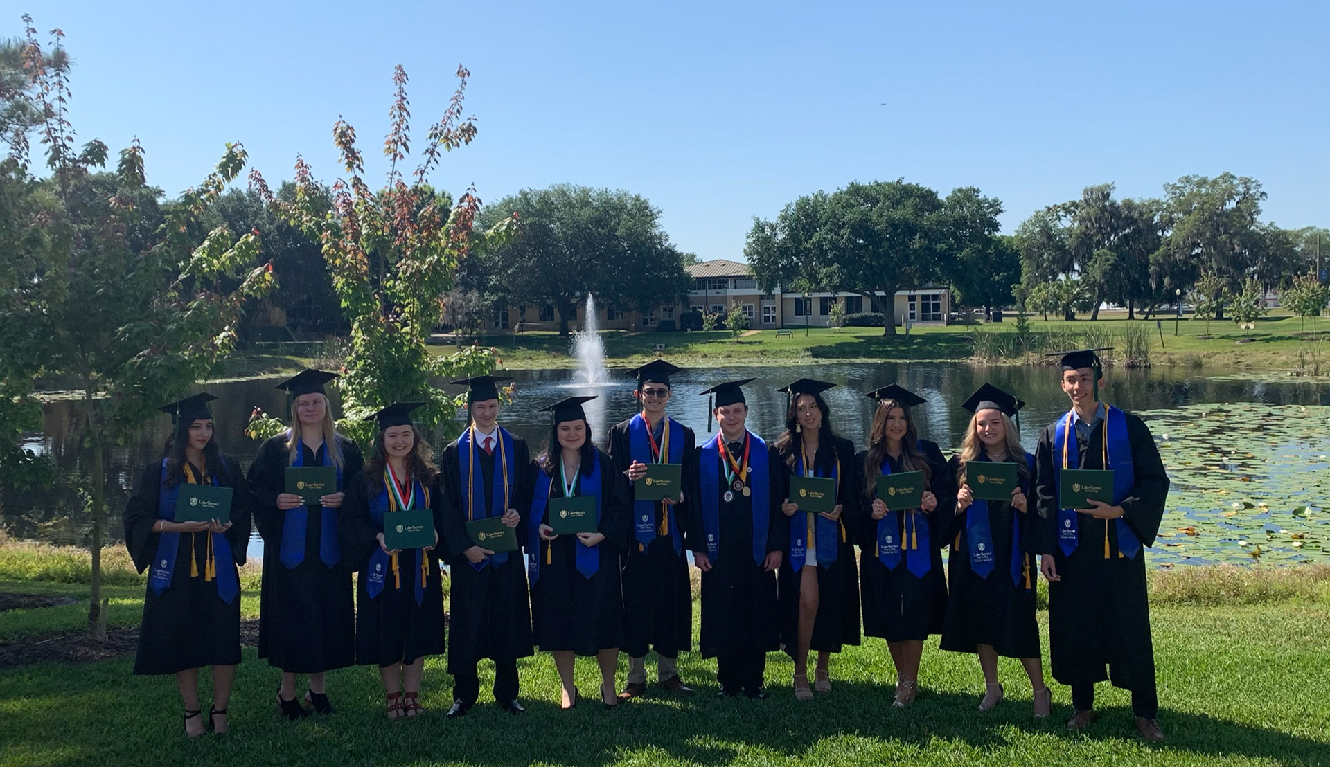My Honors Program cohort and I at our graduation