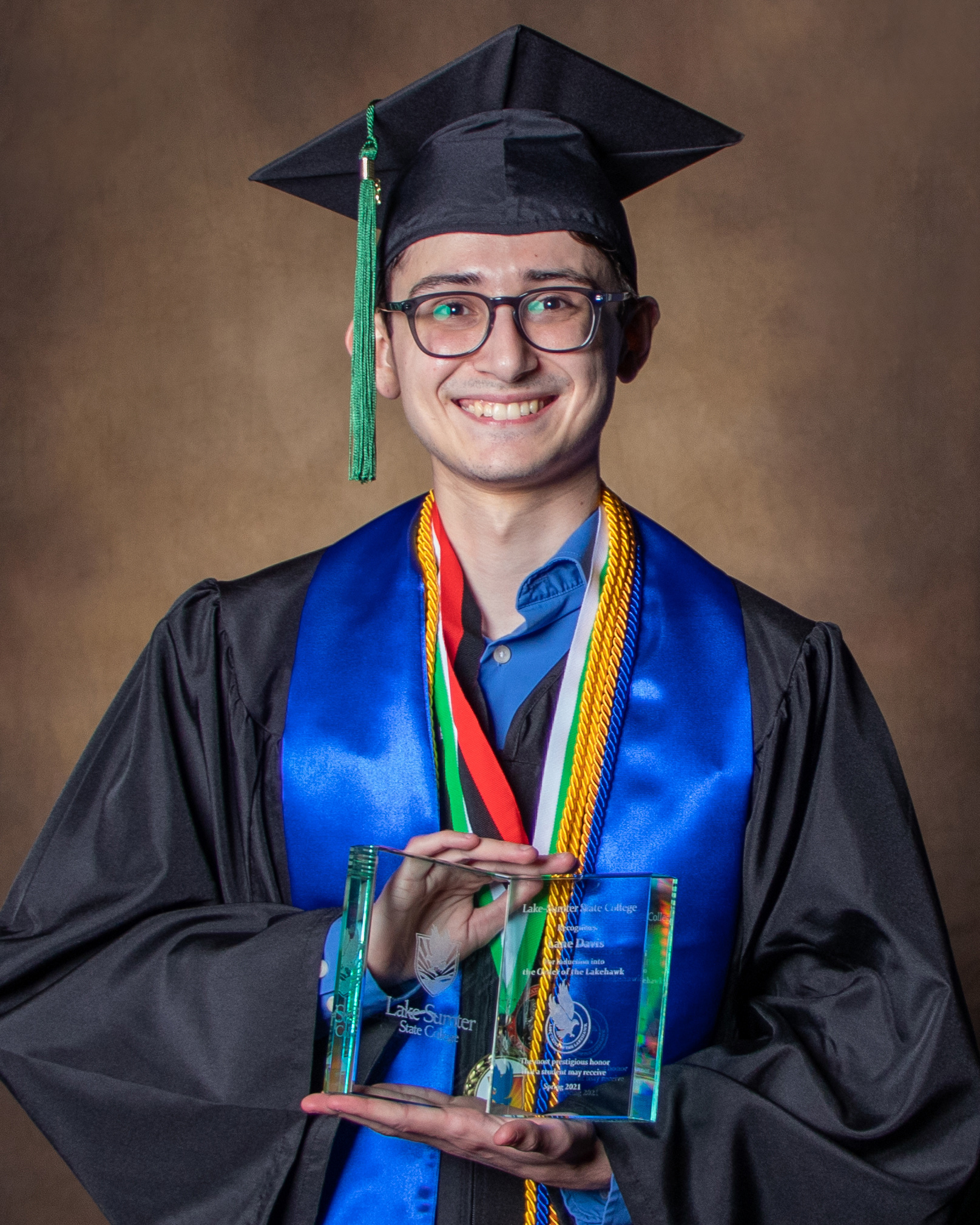 Me with the Order of the Lakehawk award
