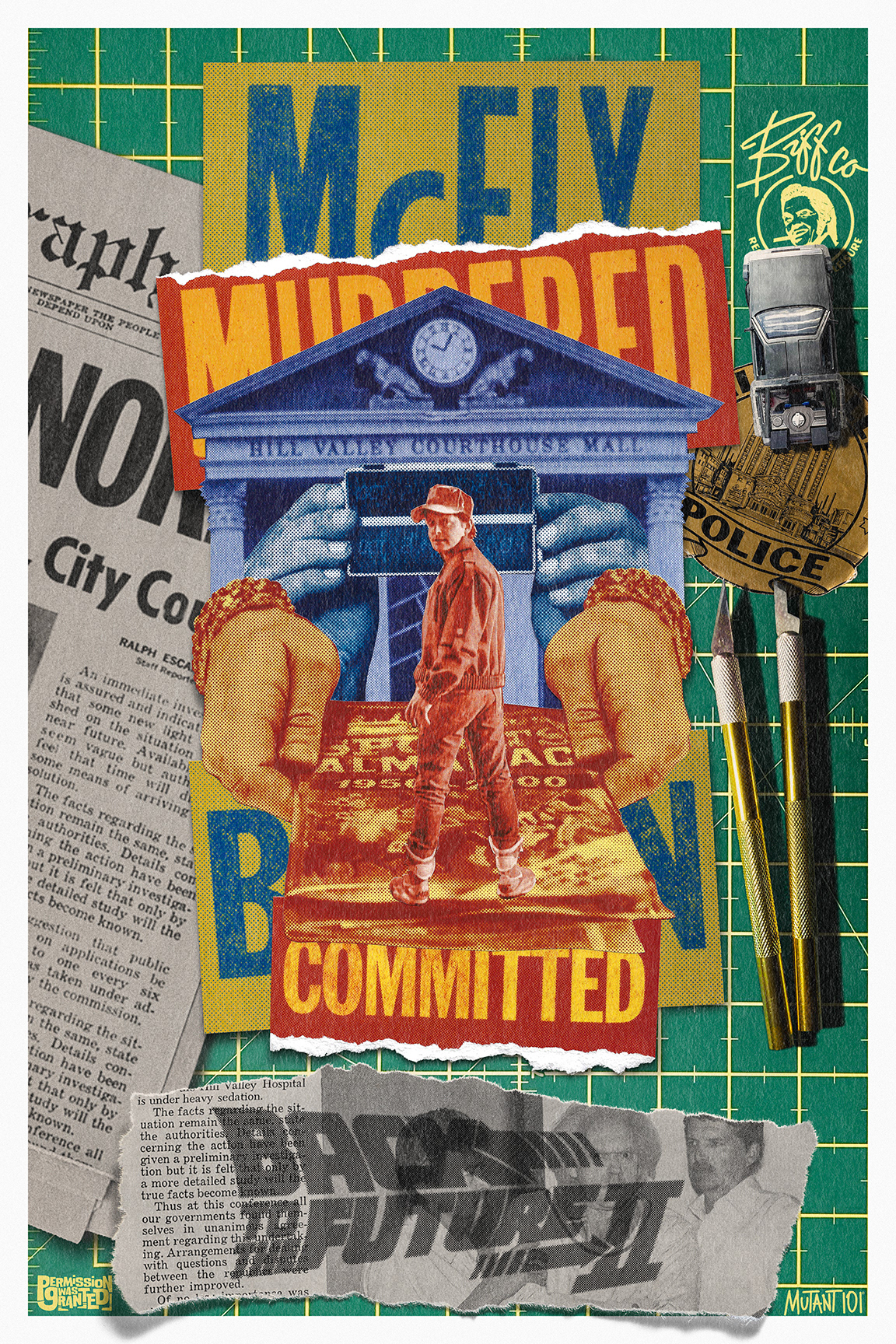@MUTANT101 - Analog Collage/Procreate/Photoshop