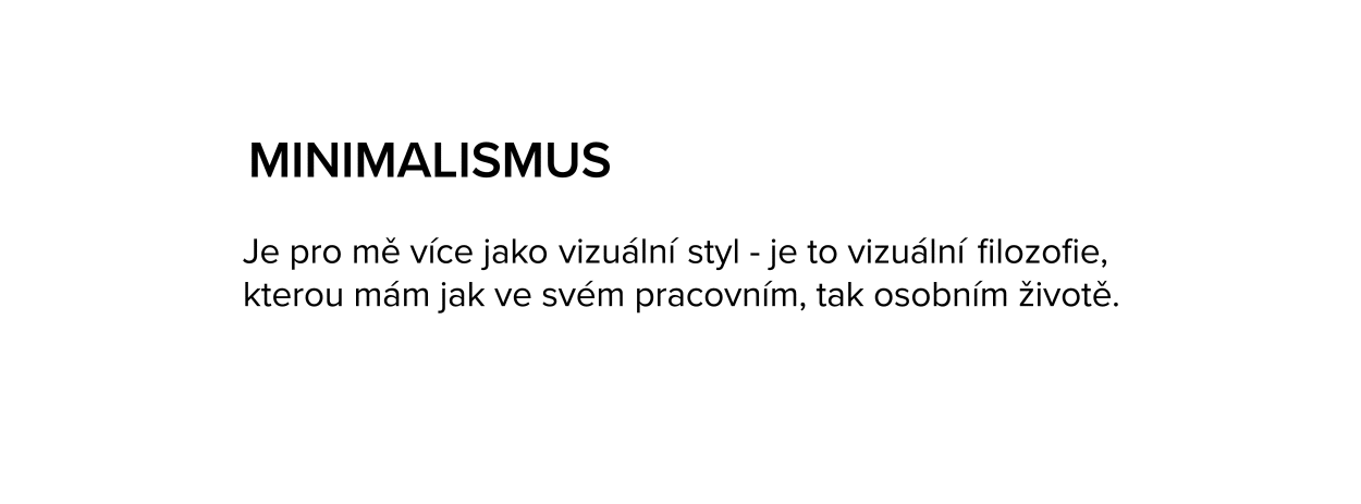 Minimalismus