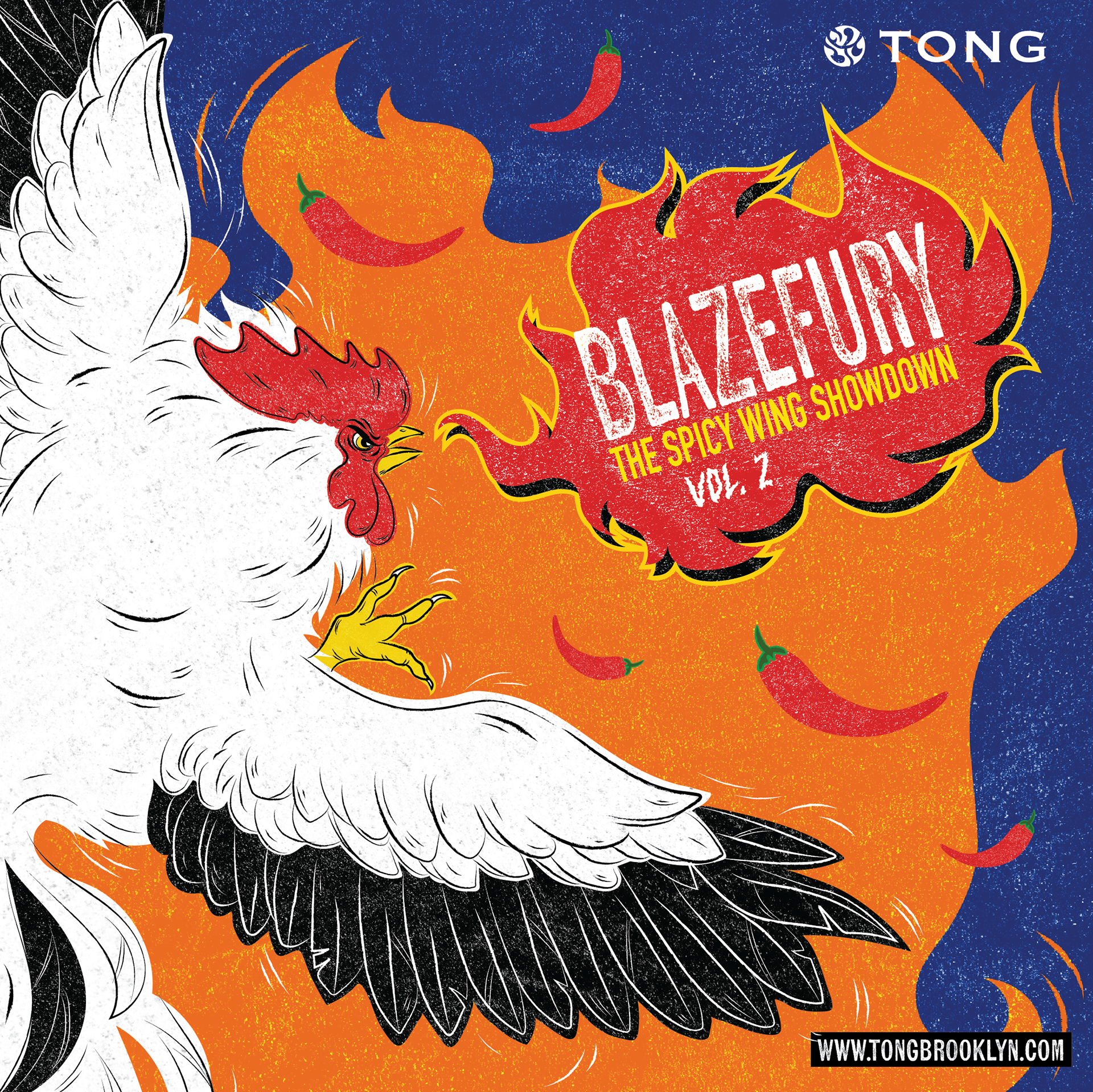 Tong Brooklyn - Blazefury The Spicy Wing Showdown Vol.2