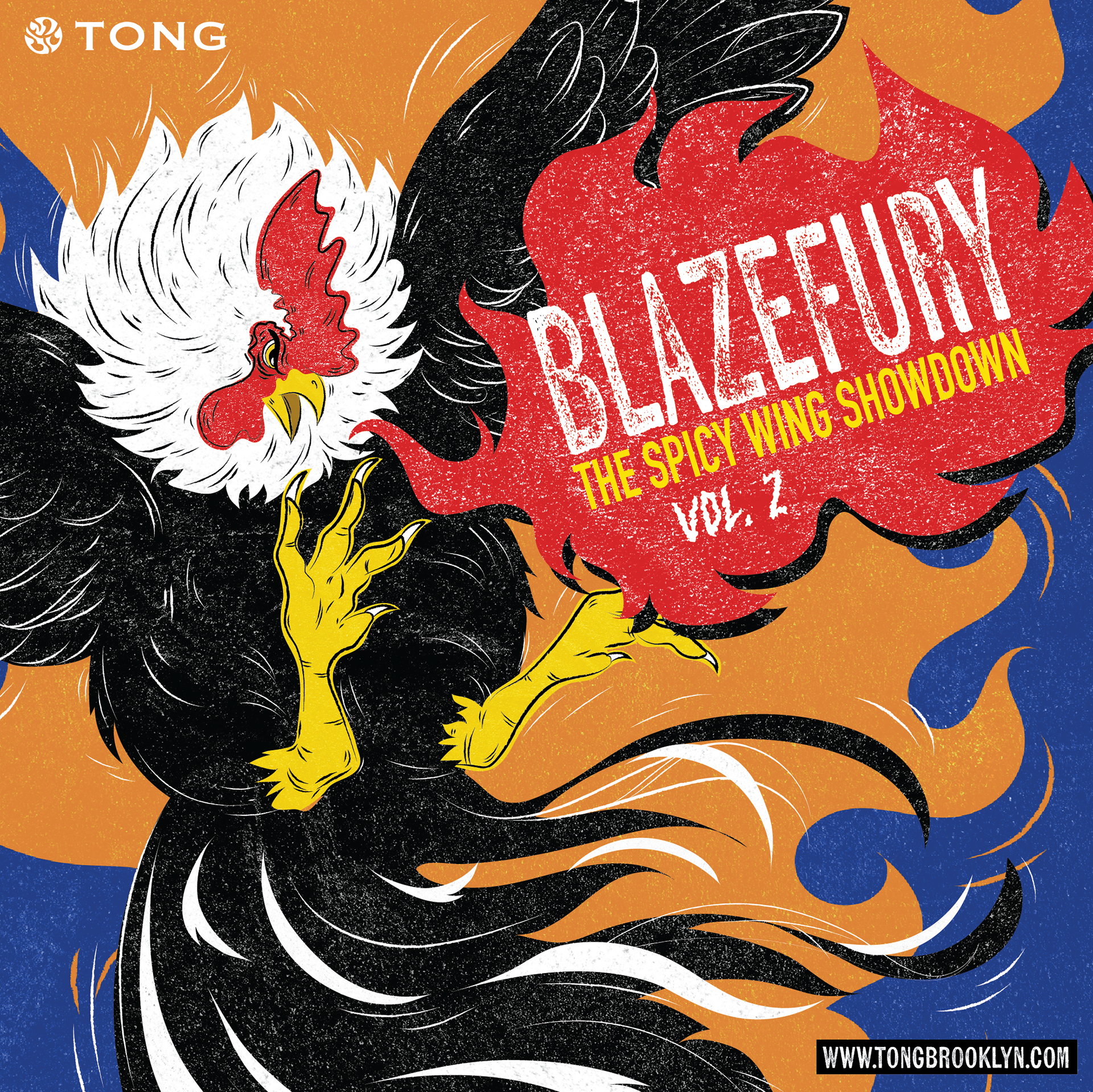 Tong Brooklyn - Blazefury The Spicy Wing Showdown Vol.2