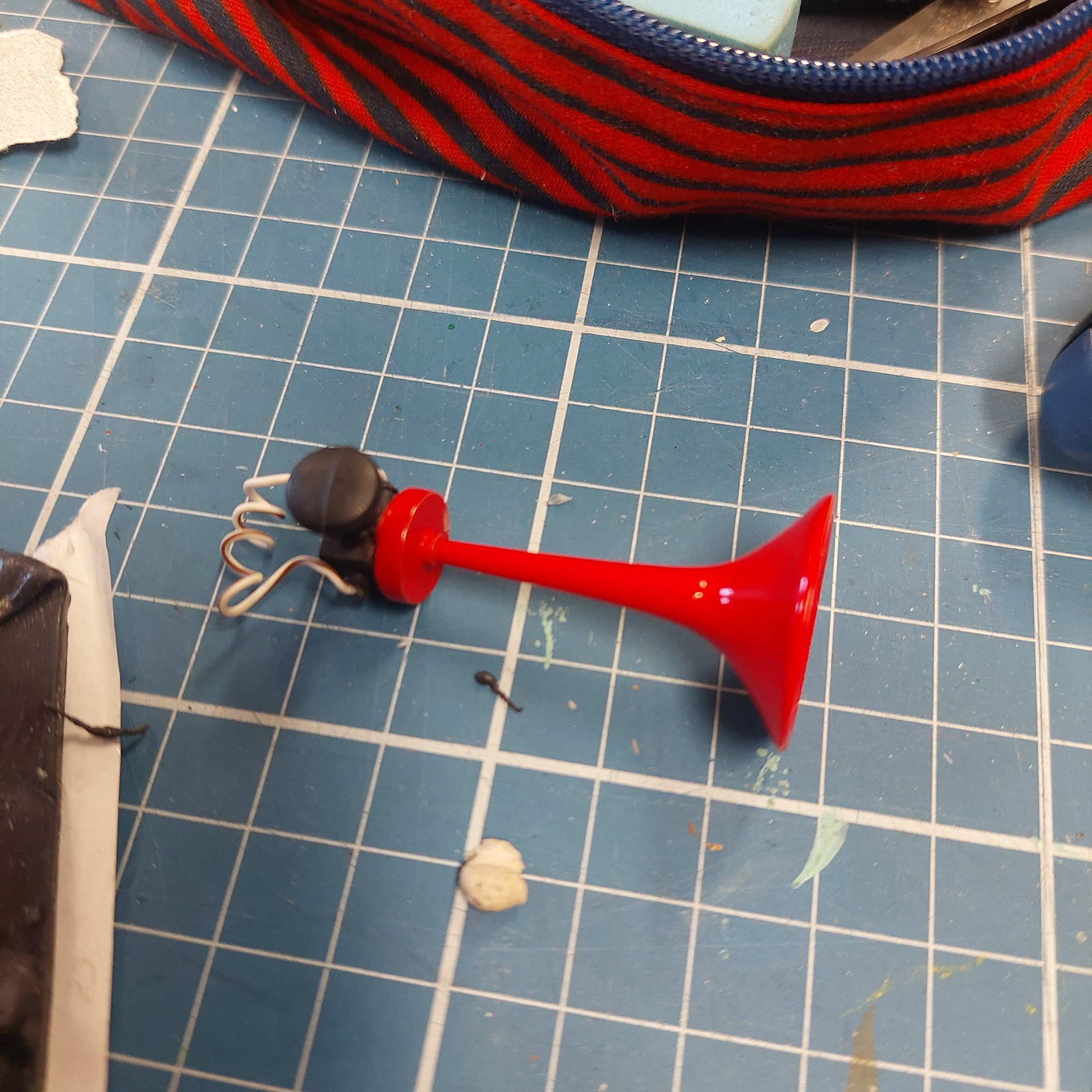 Creating a trumpet prop