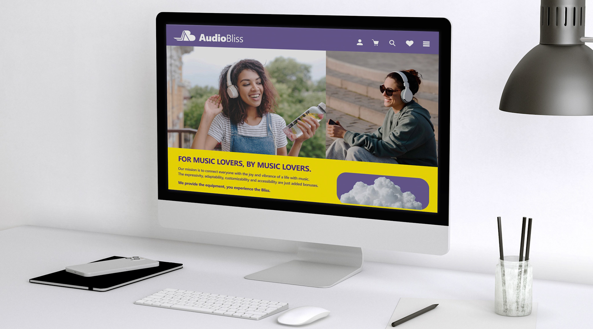 Webpage Mockup
