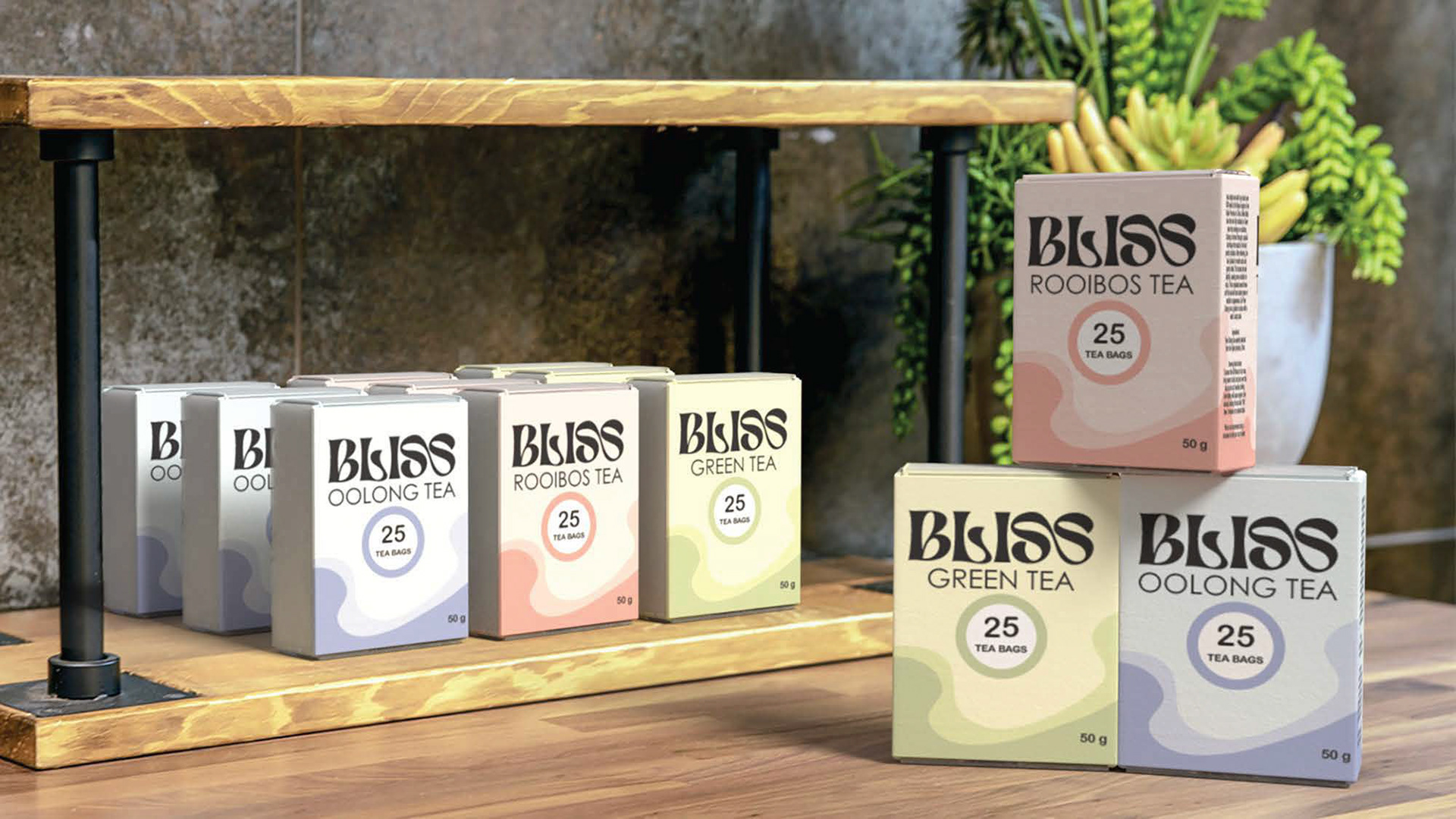 Tea Boxes Mockup 1