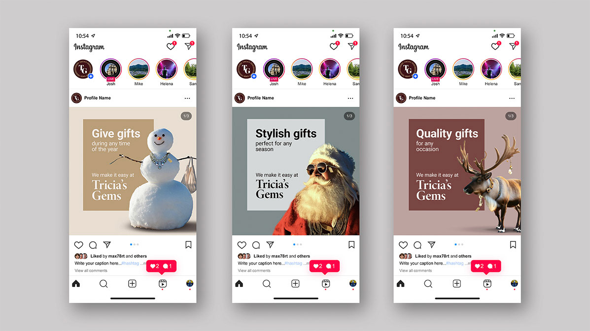 Digital Ad Mockups
