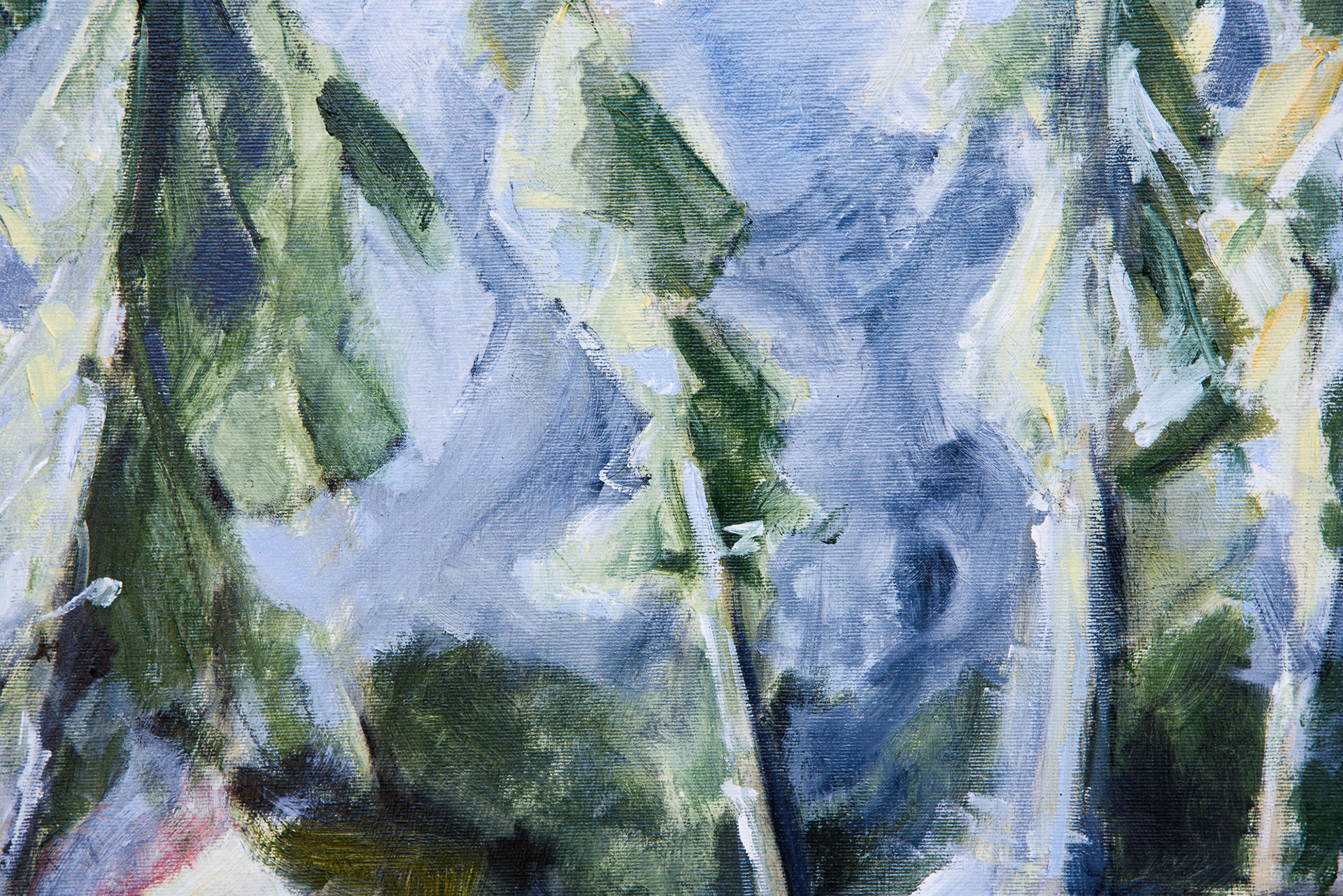 WALDINNERES Öl auf Leinwand 100x100cm Entsteungsjahr 2024 verfügbar Weitere Infos: +43 660 2726892 atelier@reginathyssen.com ArtShop auf Artmajeur