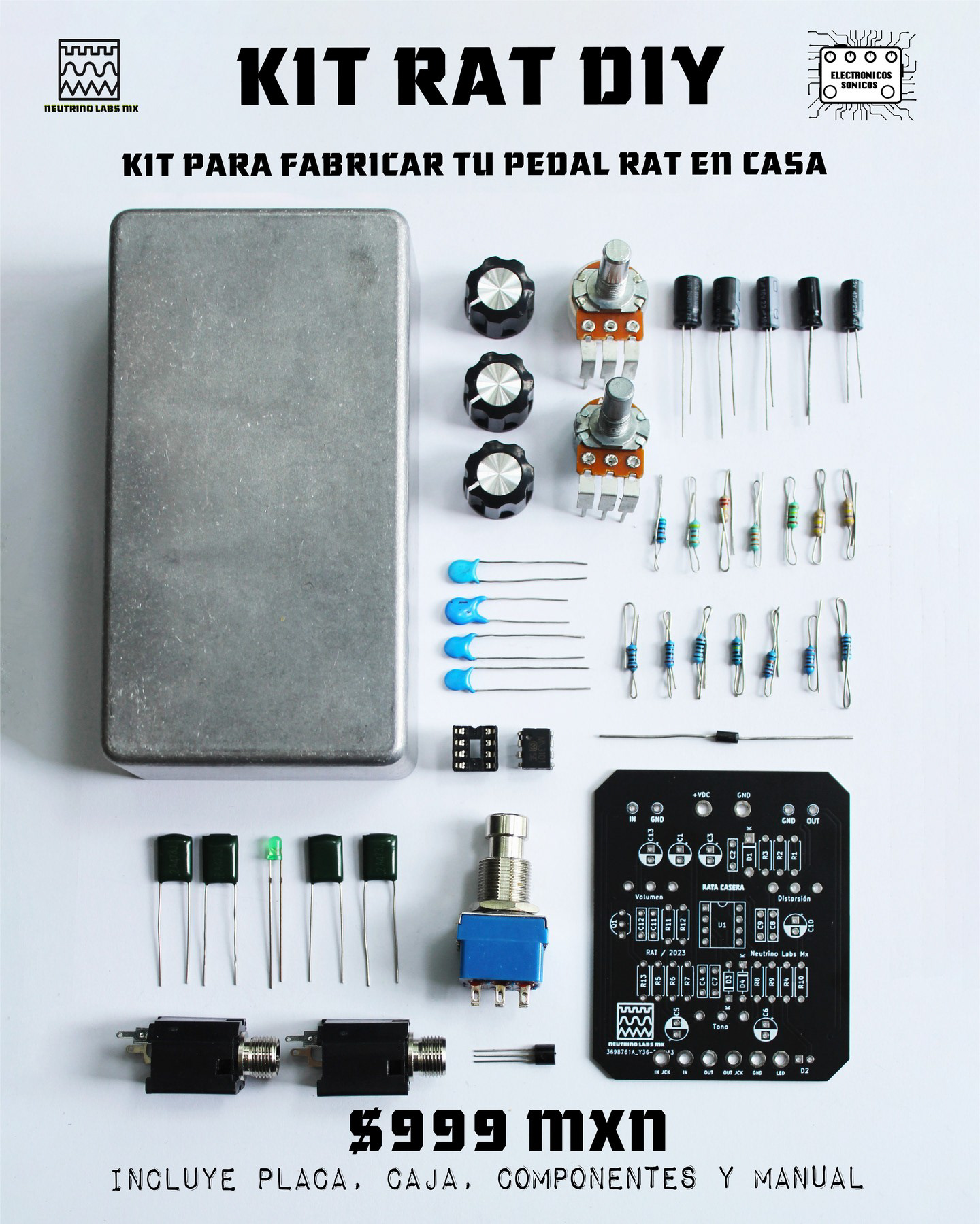 KIT RAT DIY $1,100 MXN (ACTUALIZADO A MAYO 2025)