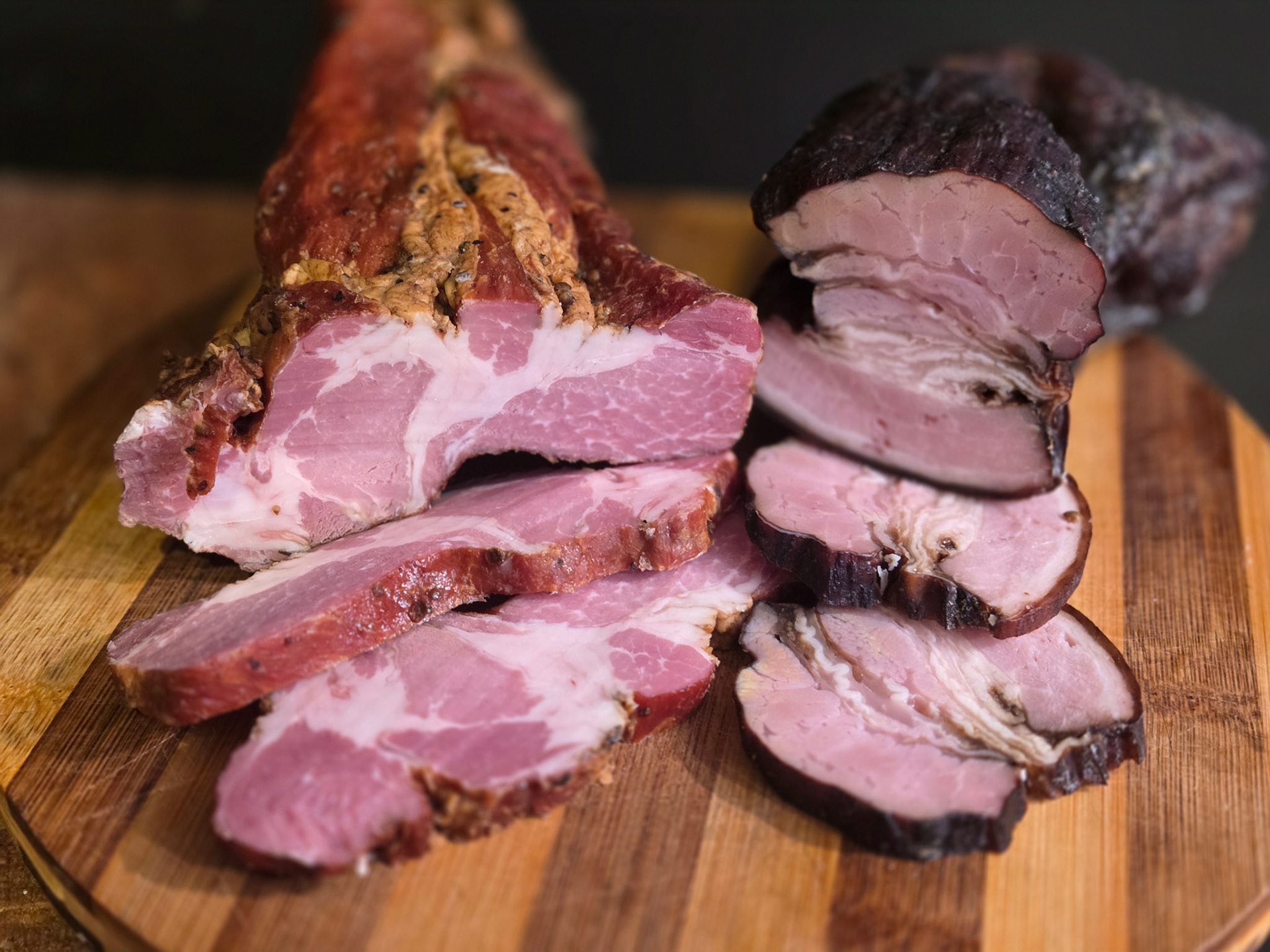 Myslivecká krkovice, Anglická slanina