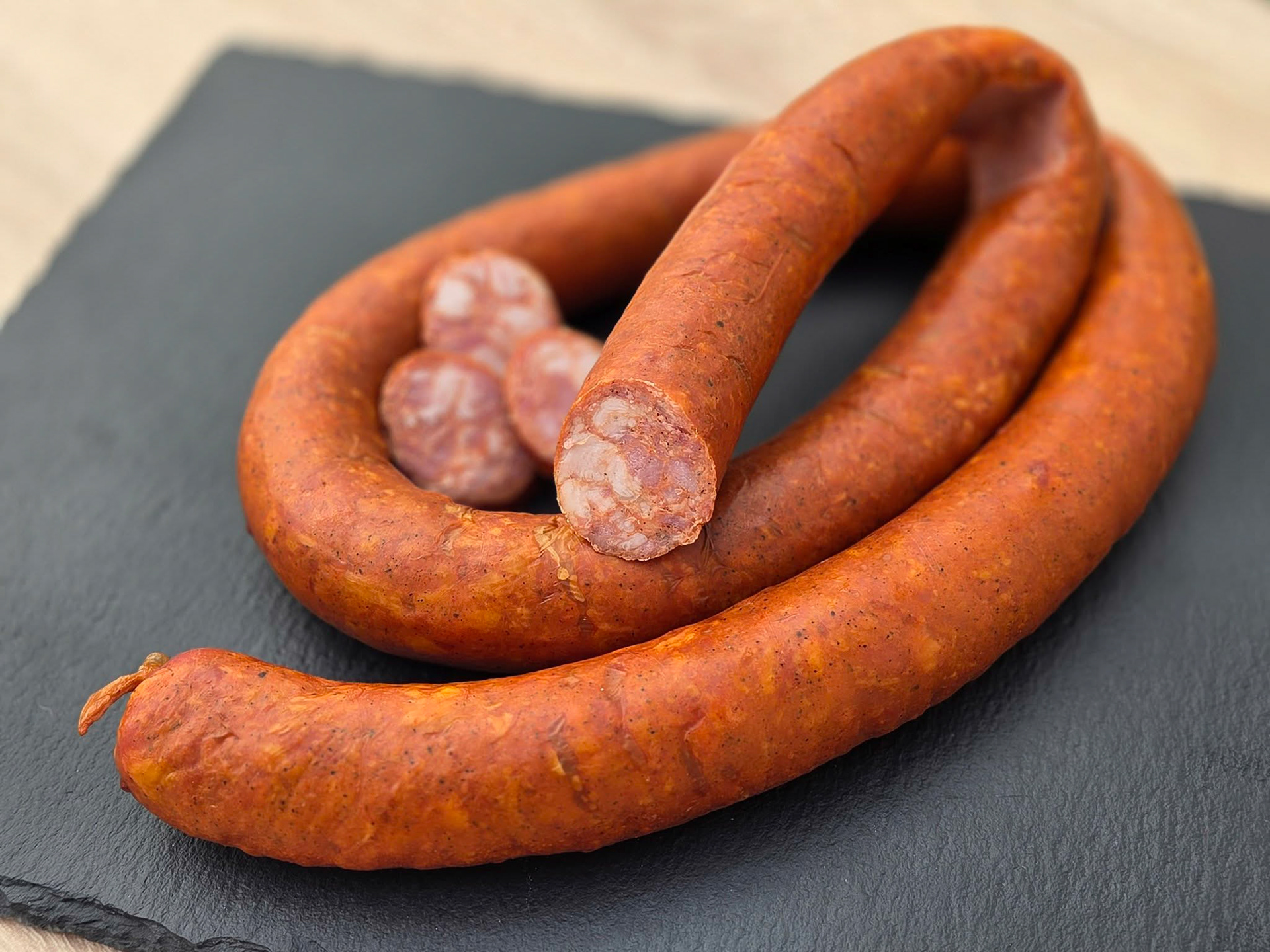 Polský točený salám