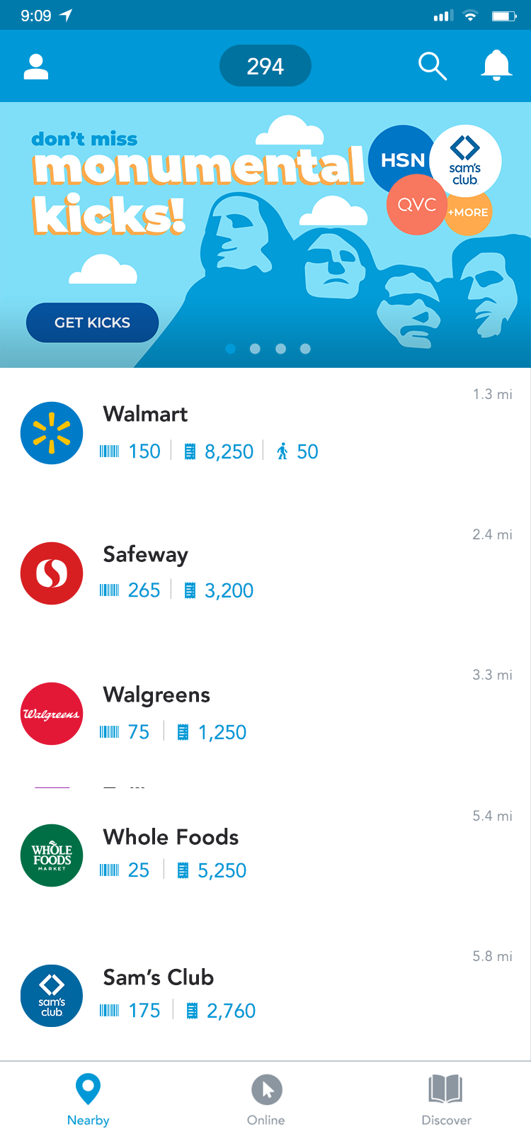 More in app messaging.