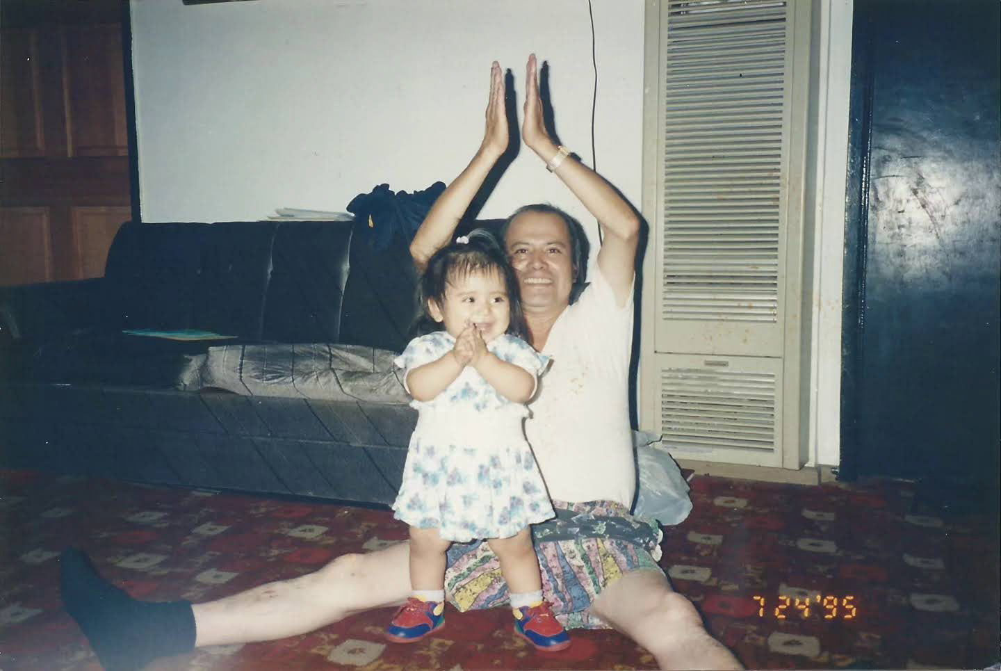 Circa 1997 - Me and my dad
