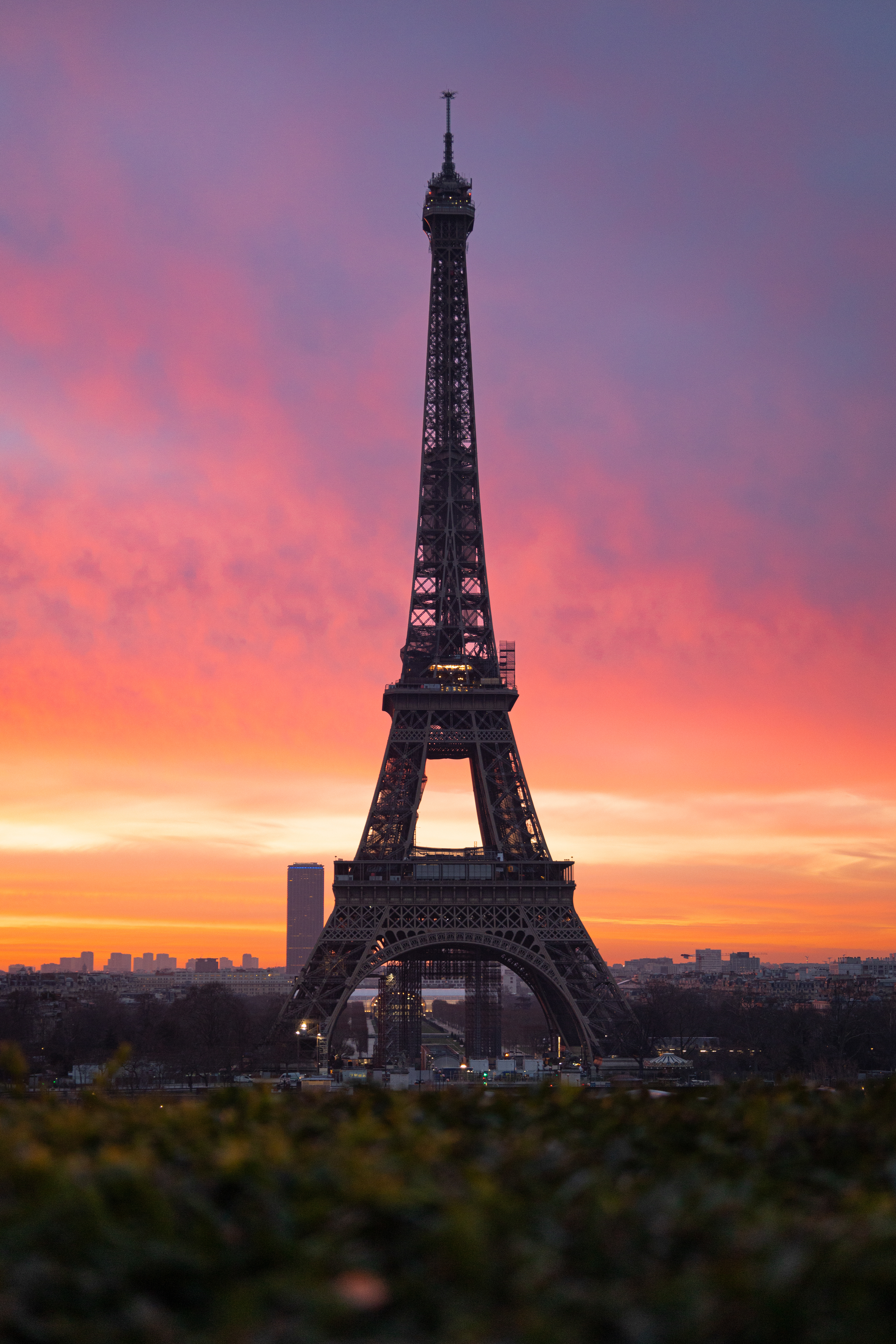Sunrise from Trocadéro