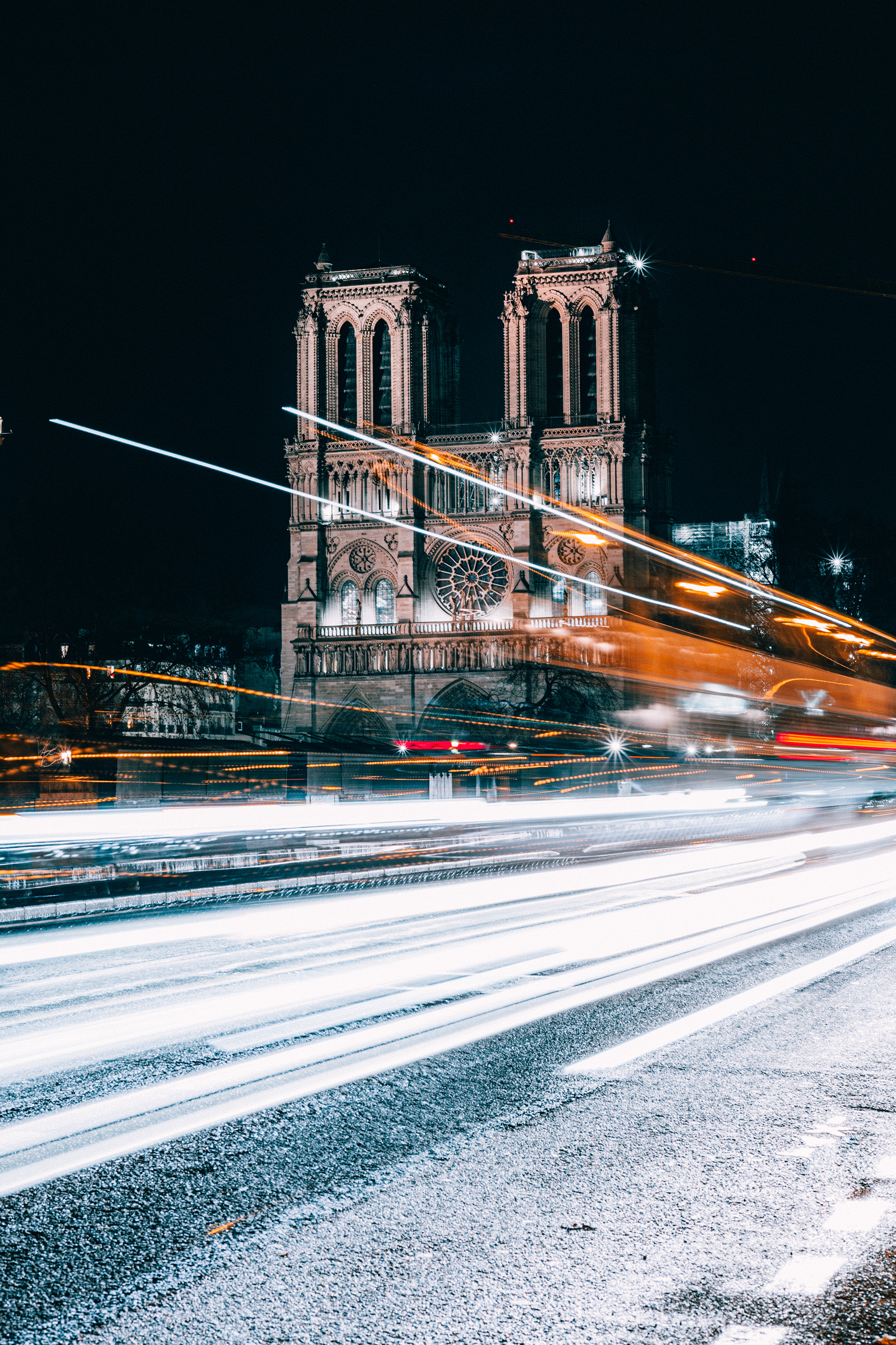 Long Exposure at Notre Dame de Paris