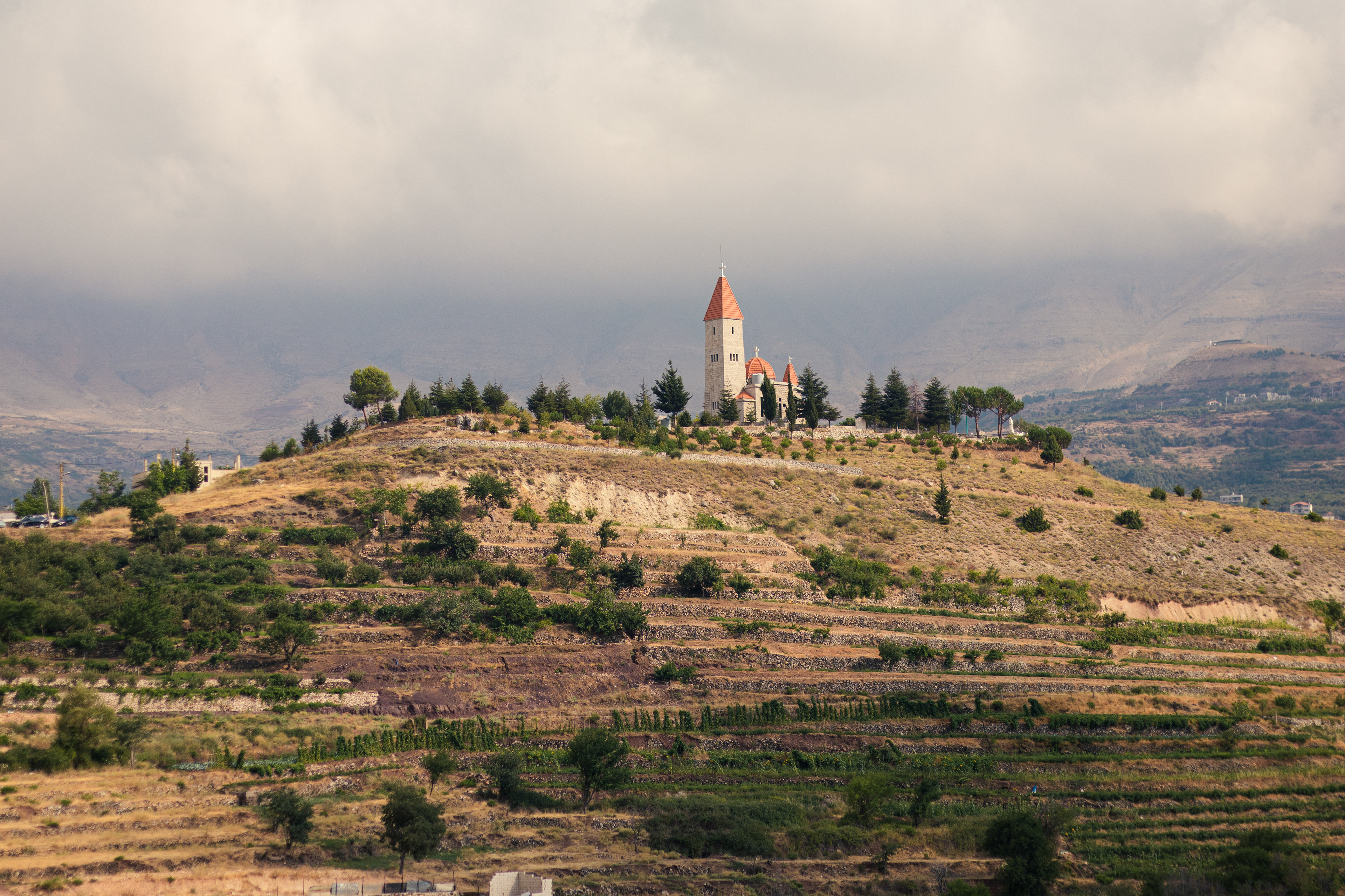 View on Becharre from Hadchit