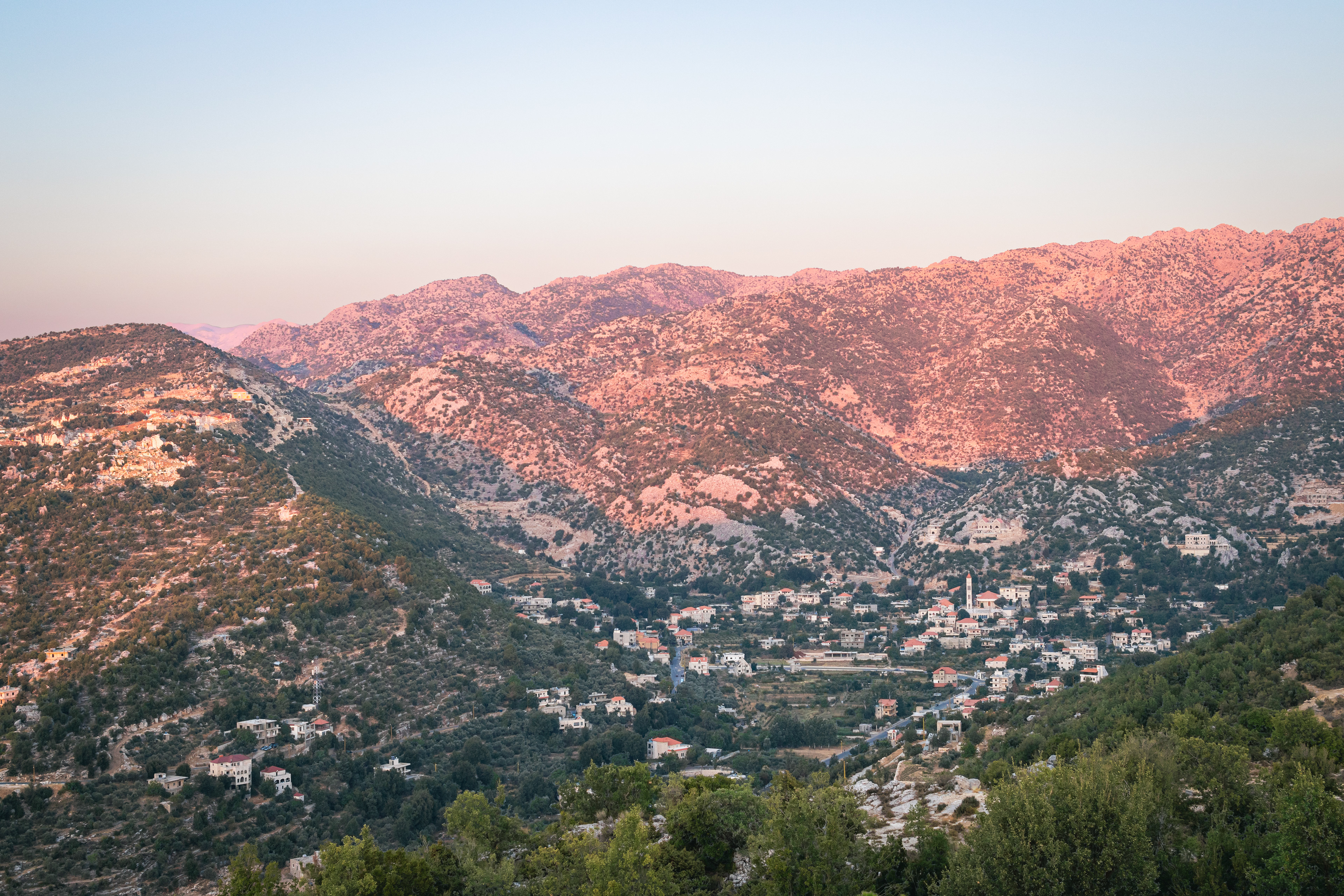 Tartij during sunset