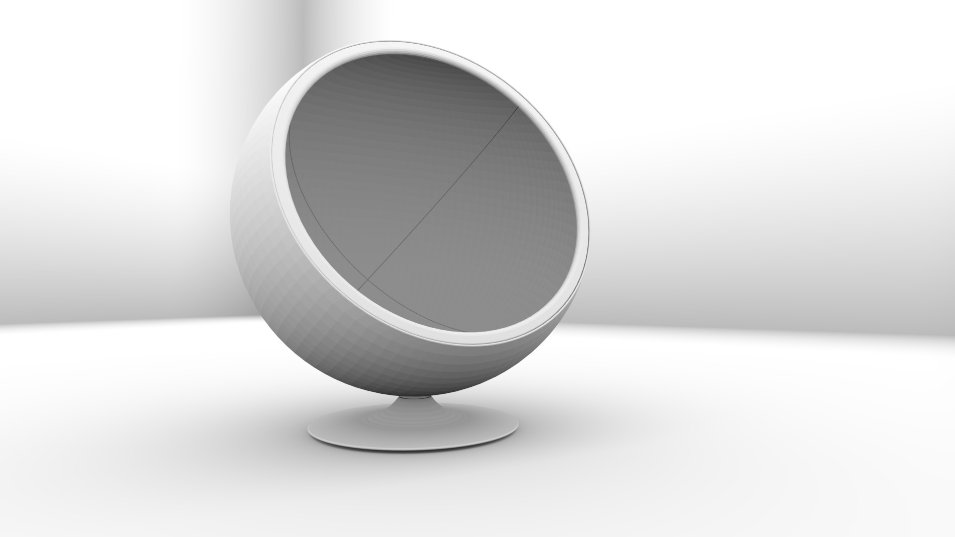 Ball Chair - 3D Modeled in CAD