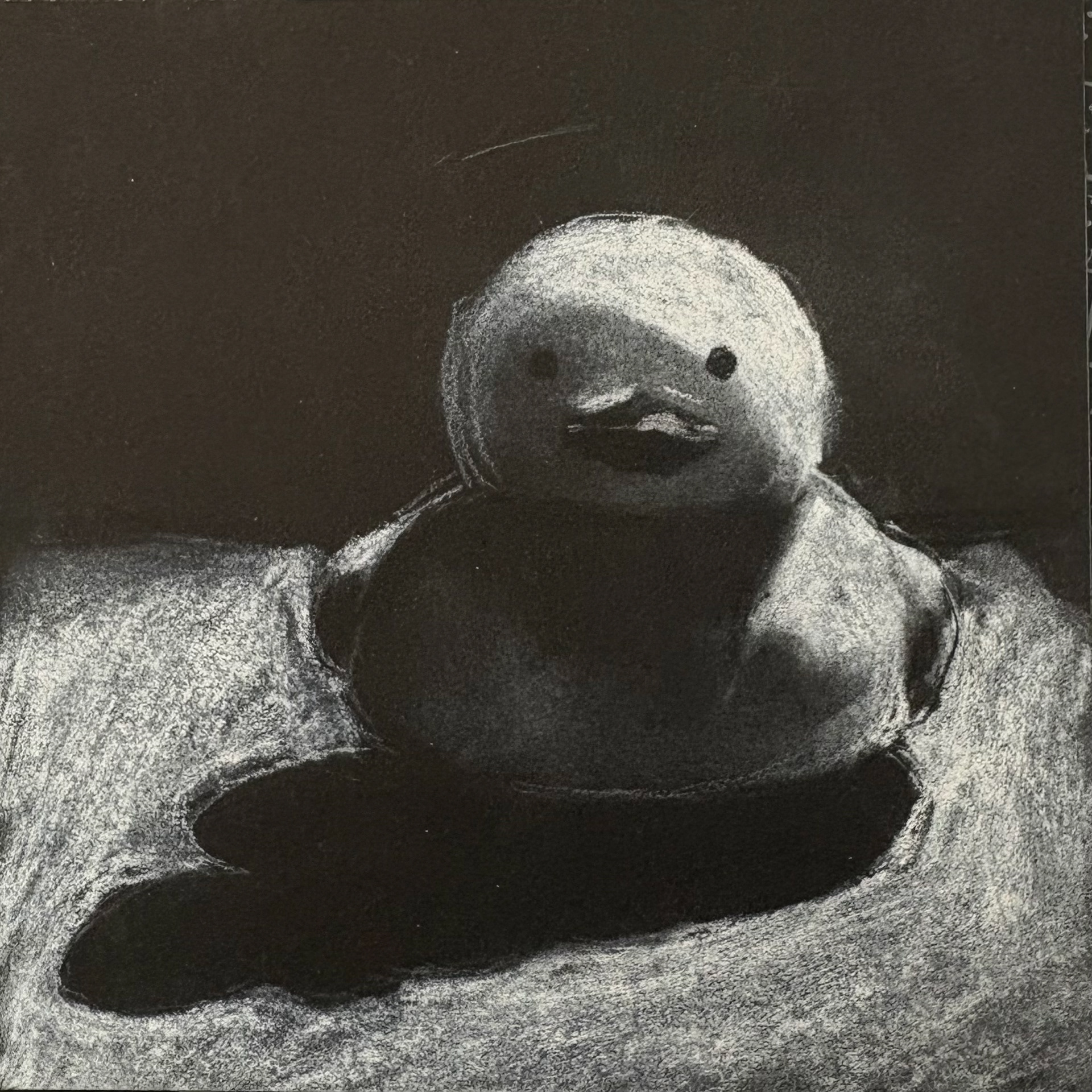 Light Rendering - Conté Crayon