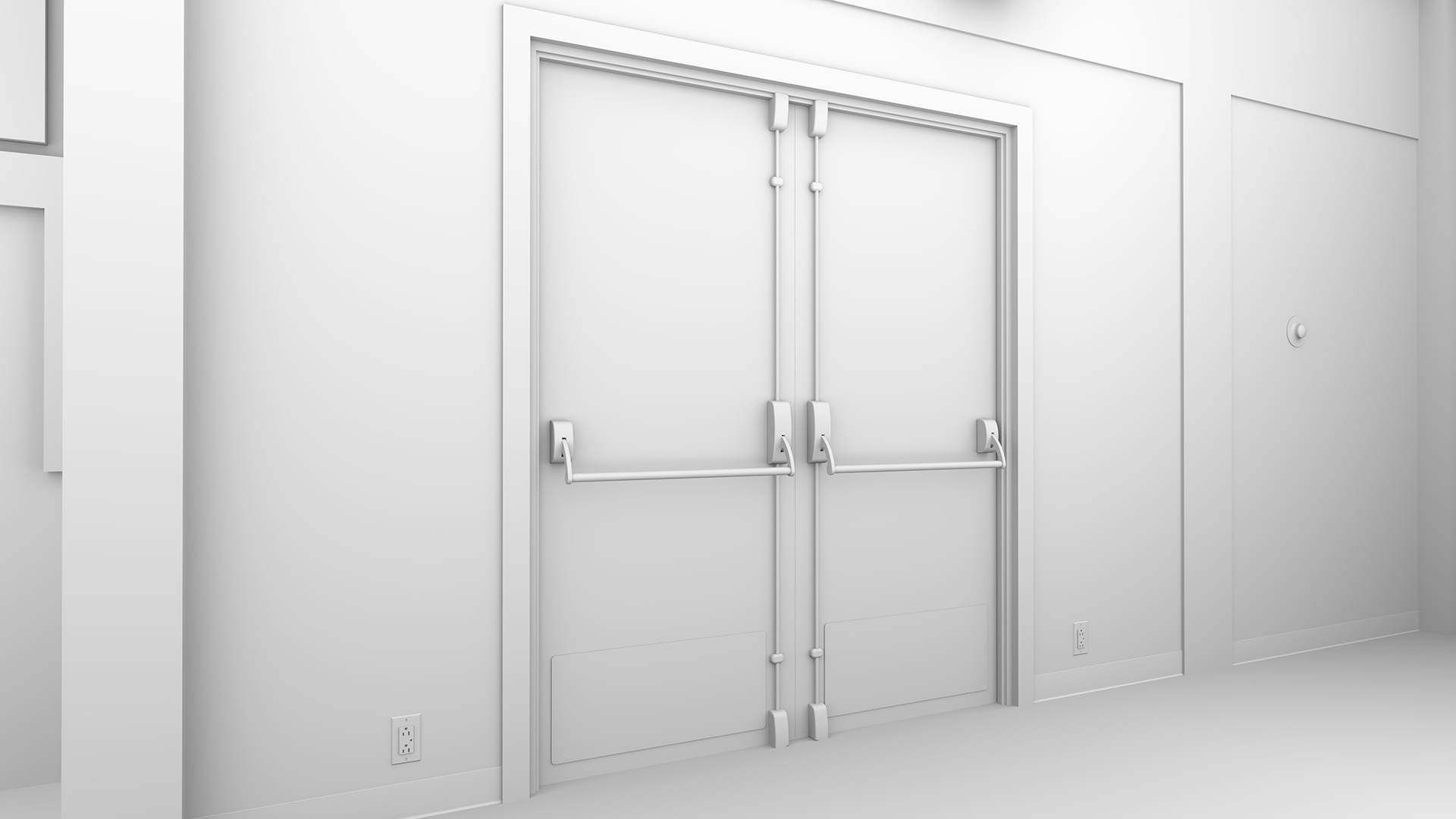 Time to Act doors - 3D Modeled in CAD